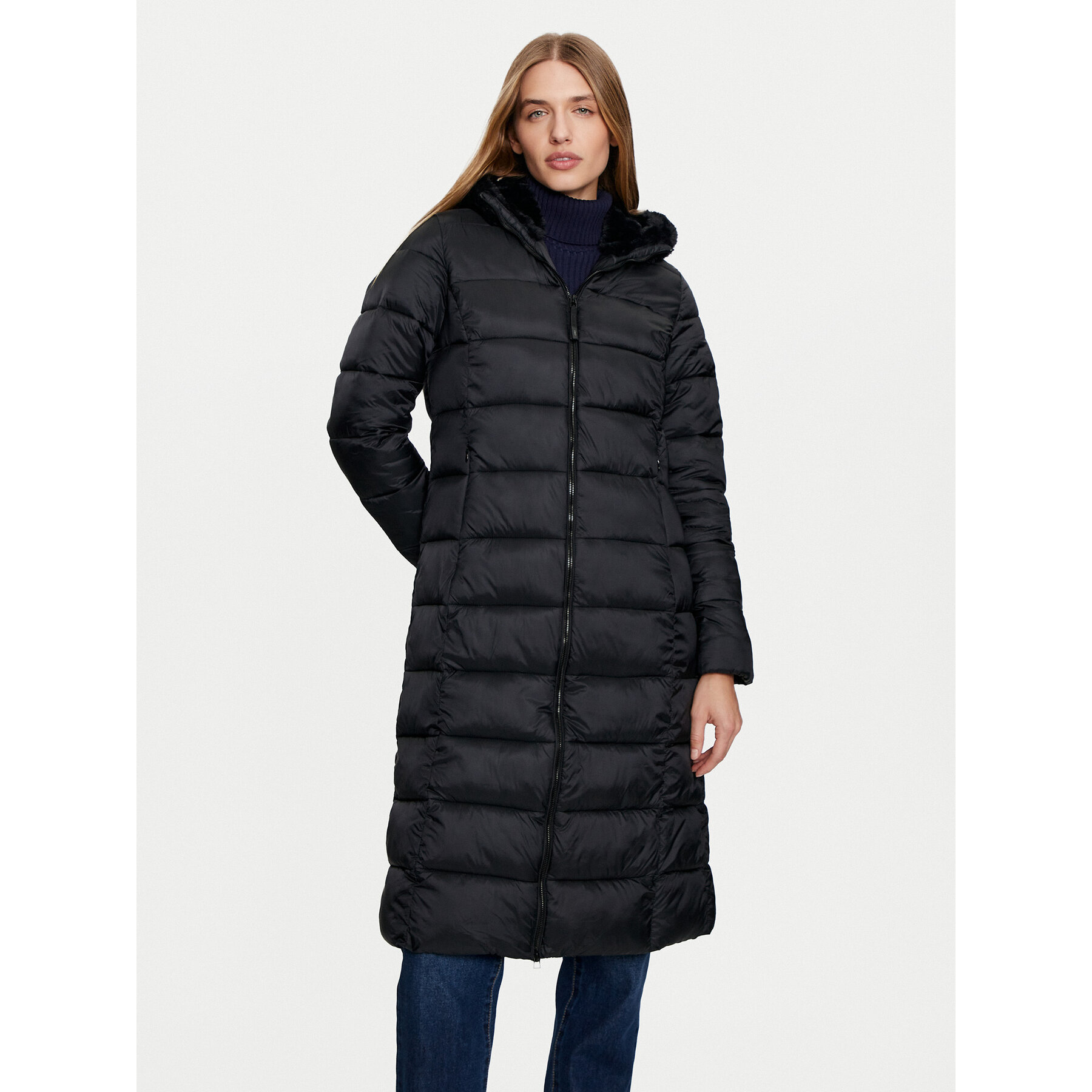 CMP Winterjacke 34K0046F Schwarz Regular Fit