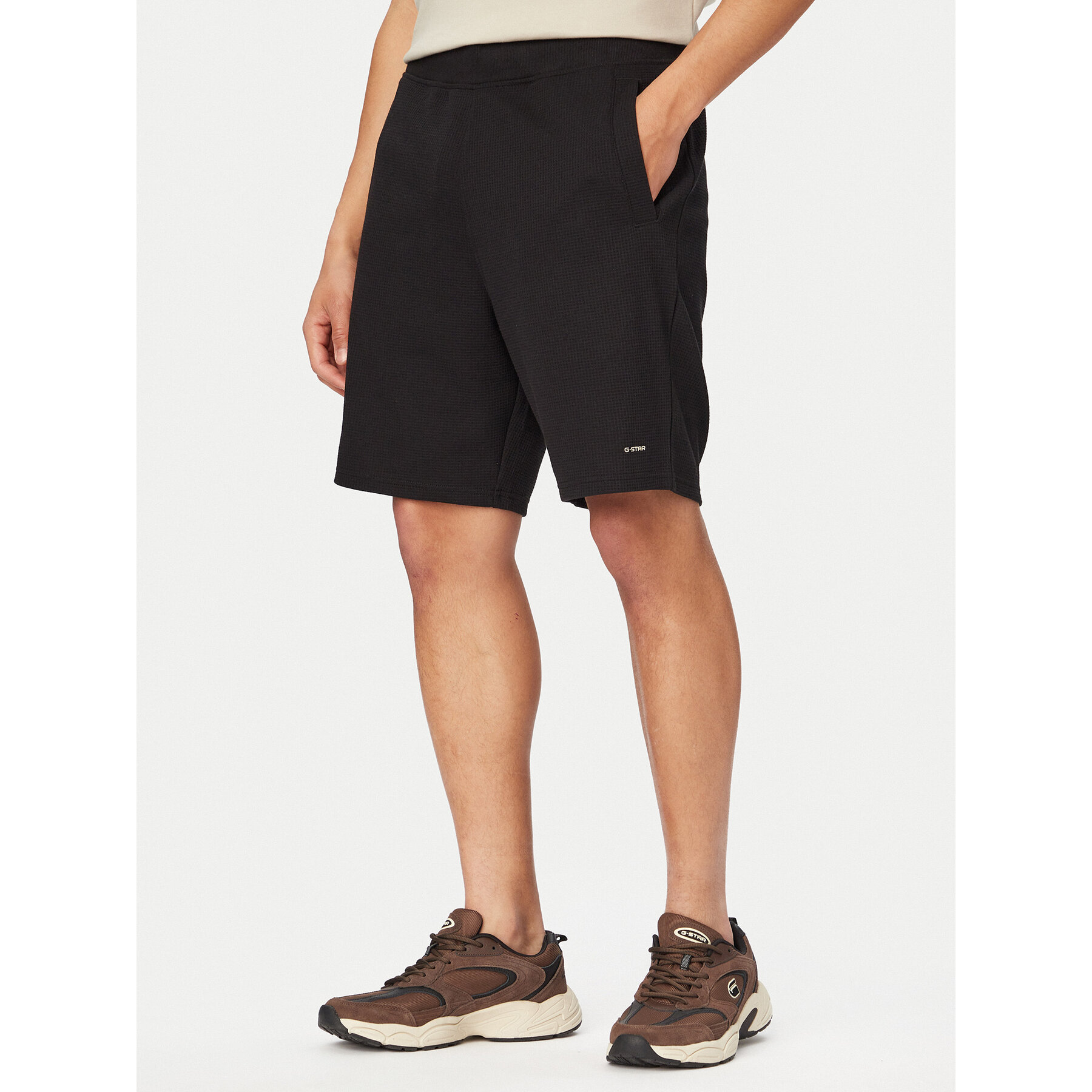 G-Star Raw Sport rövidnadrág D29112-E383 Fekete Slim Fit