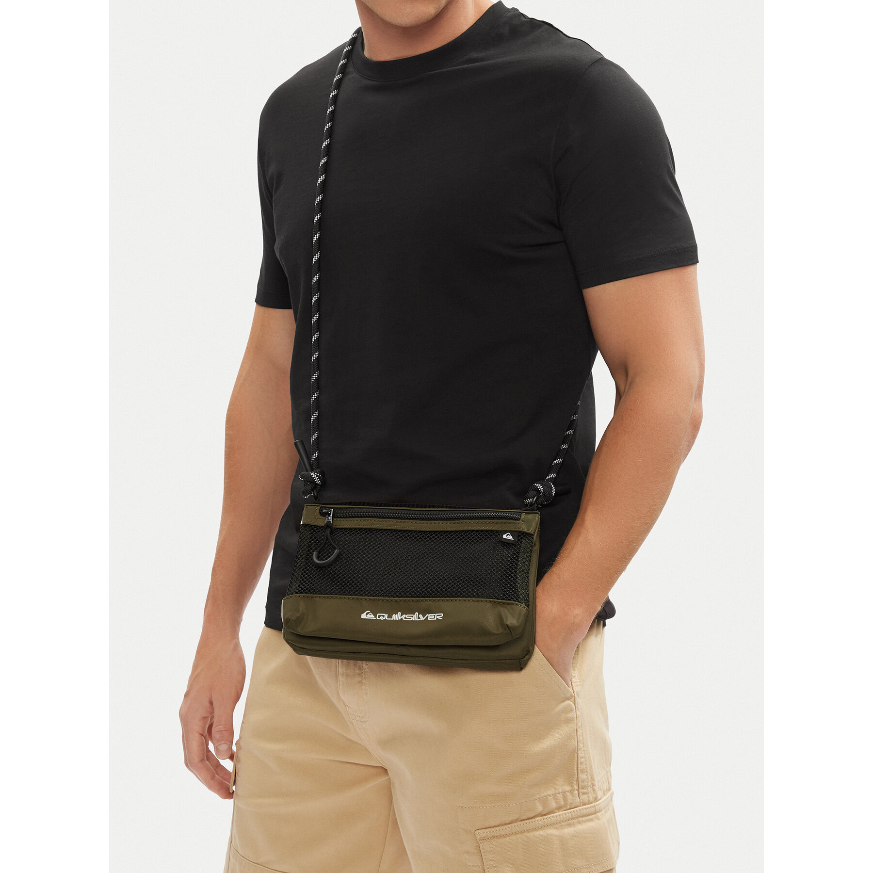 Geantă crossover Quiksilver QUIC-M-006-07 Kaki