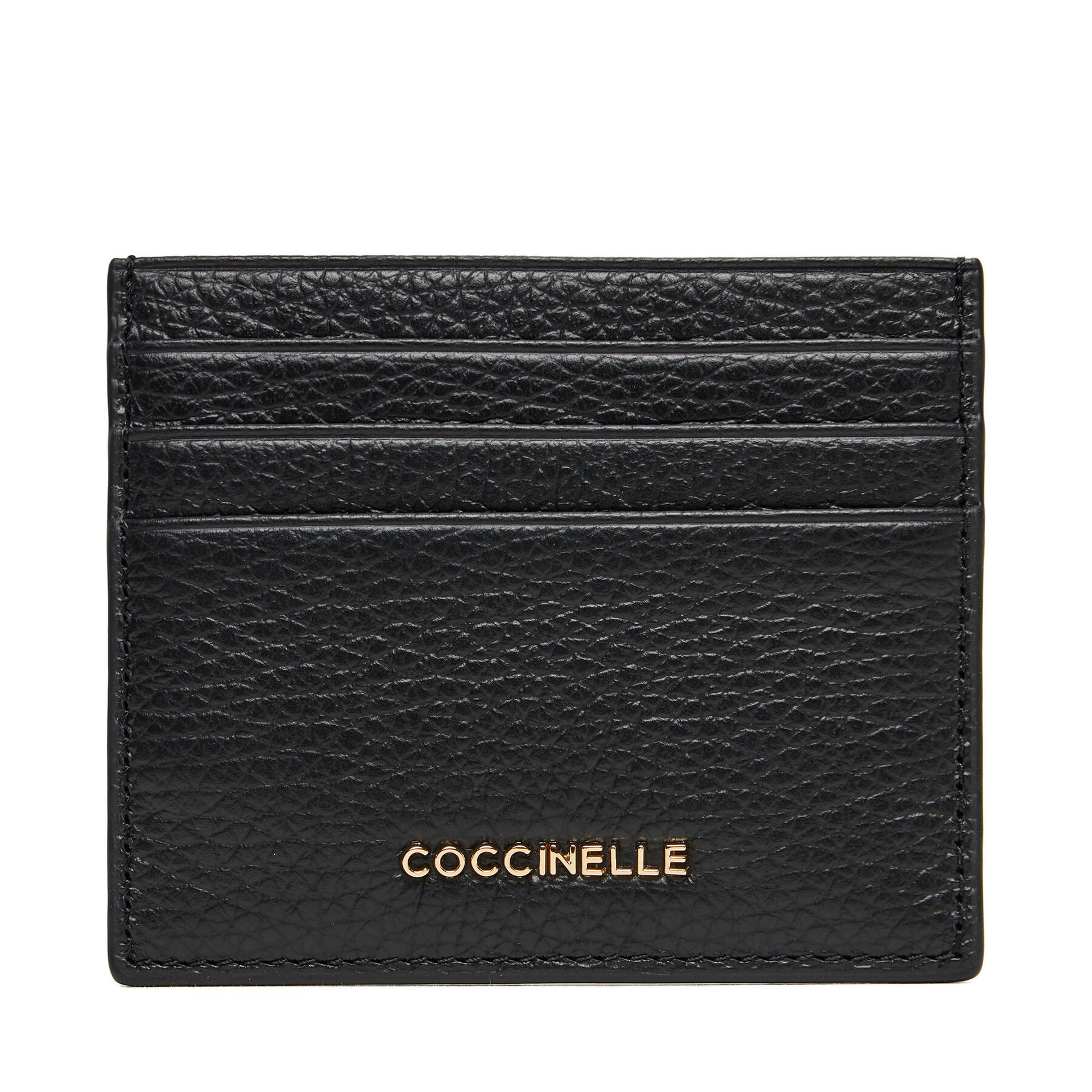 Coccinelle Θήκη πιστωτικών καρτών Coccinelle MW5 Metallic Soft E2 MW5 12 95 01 Μαύρο