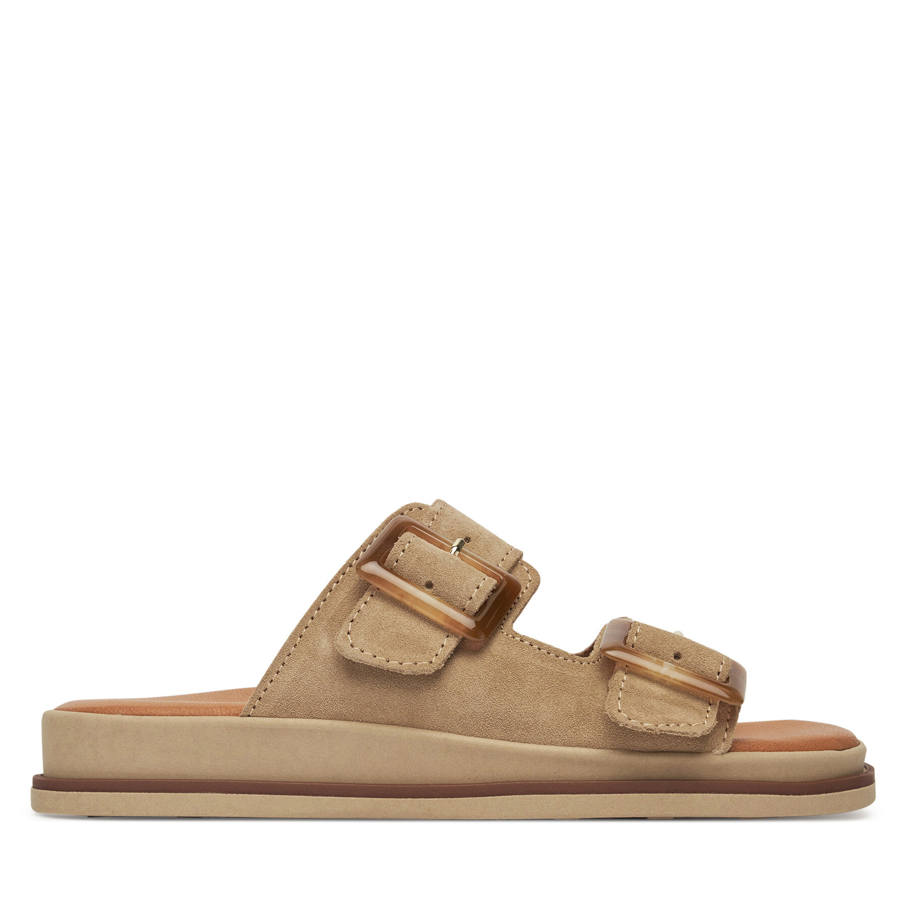 Damen Pantoletten Tamaris, Schuhgröße 41, Beige, 1-27207-42
