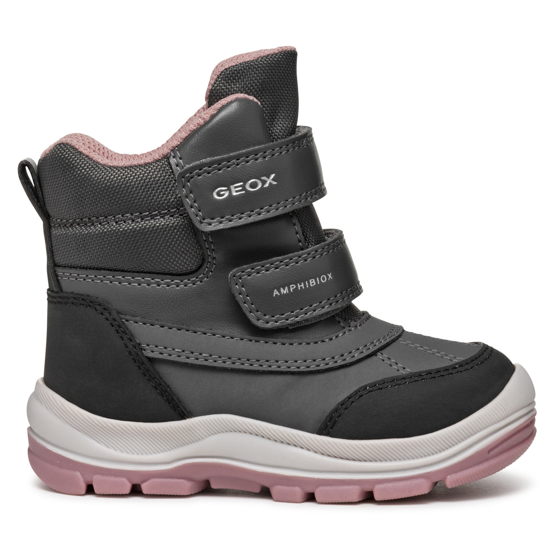Cizme de zăpadă Geox B Flanfil Girl B Abx B463WD 050FU C9A8F M Gri