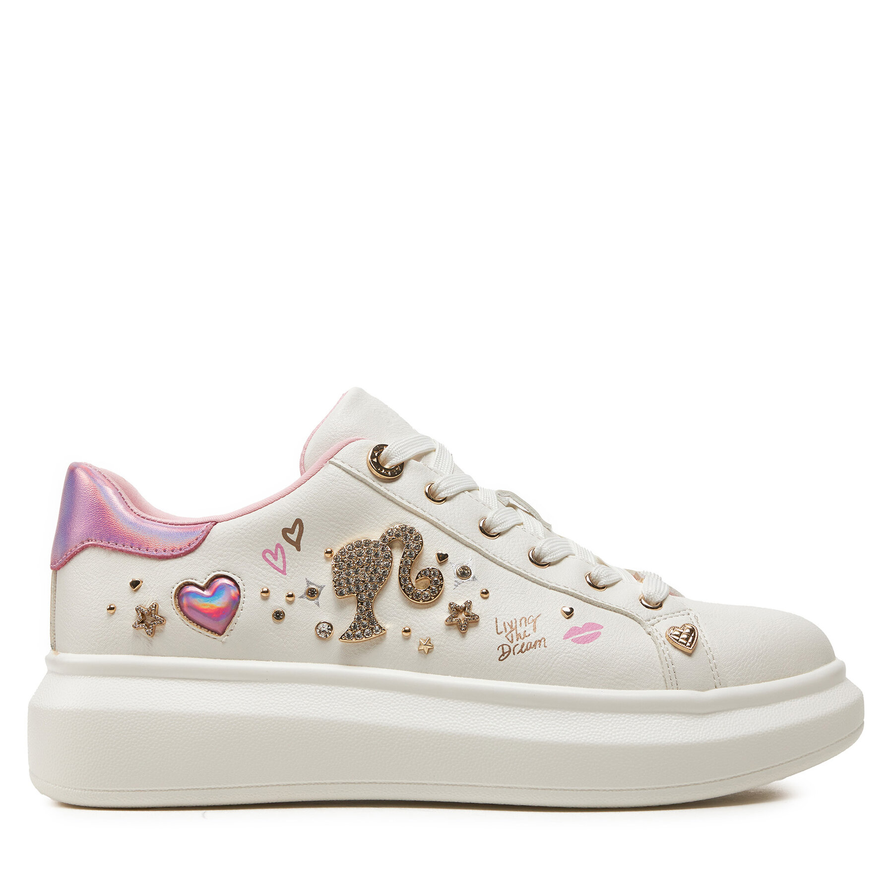 Zapatillas Aldo Barbiespec 13823247 Blanco