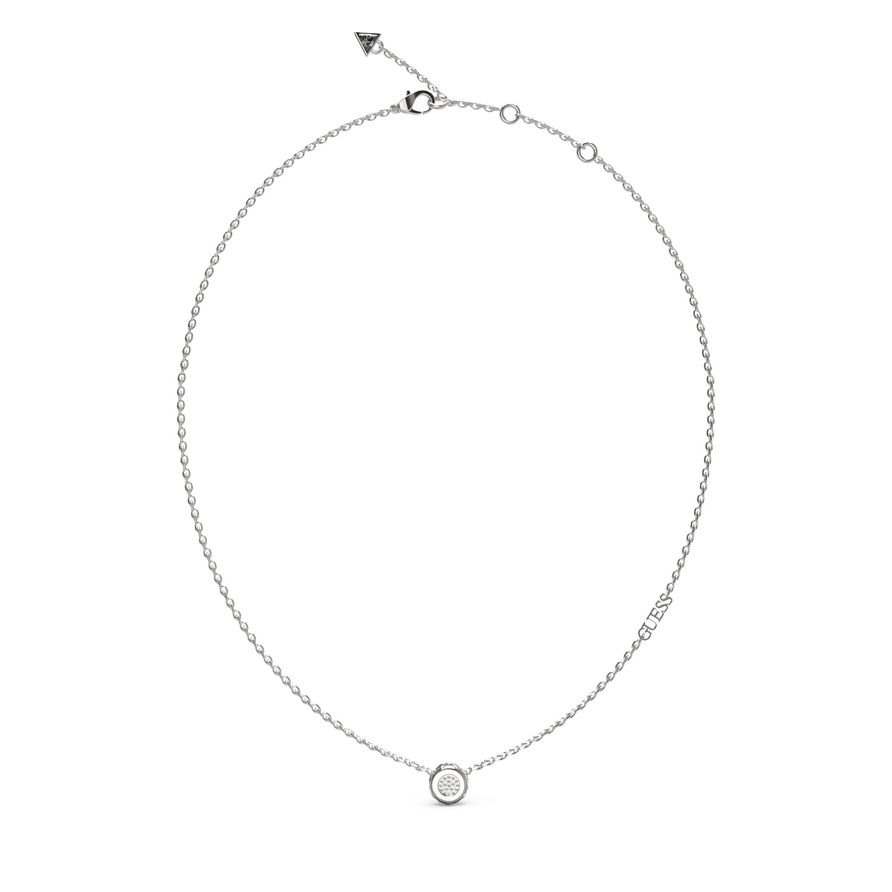 Náhrdelník Guess JUBN04 593JW Strieborná