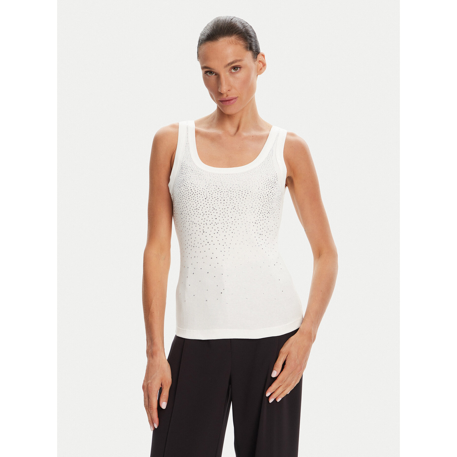 Rinascimento Top CFC0124040003 Bianco Regular Fit