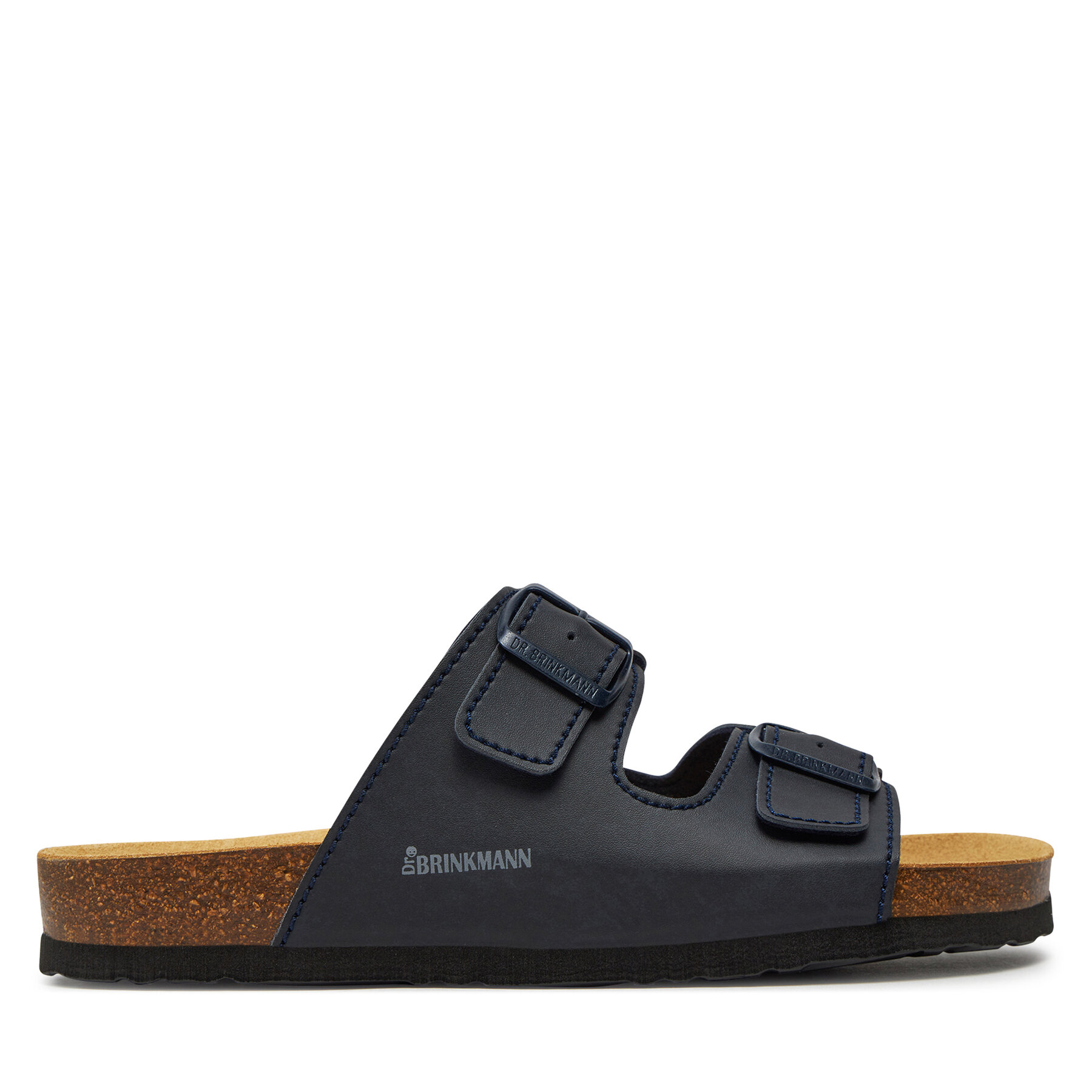 Herren Pantoletten Dr. Brinkmann, Schuhgröße 43, Schwarz, 600191