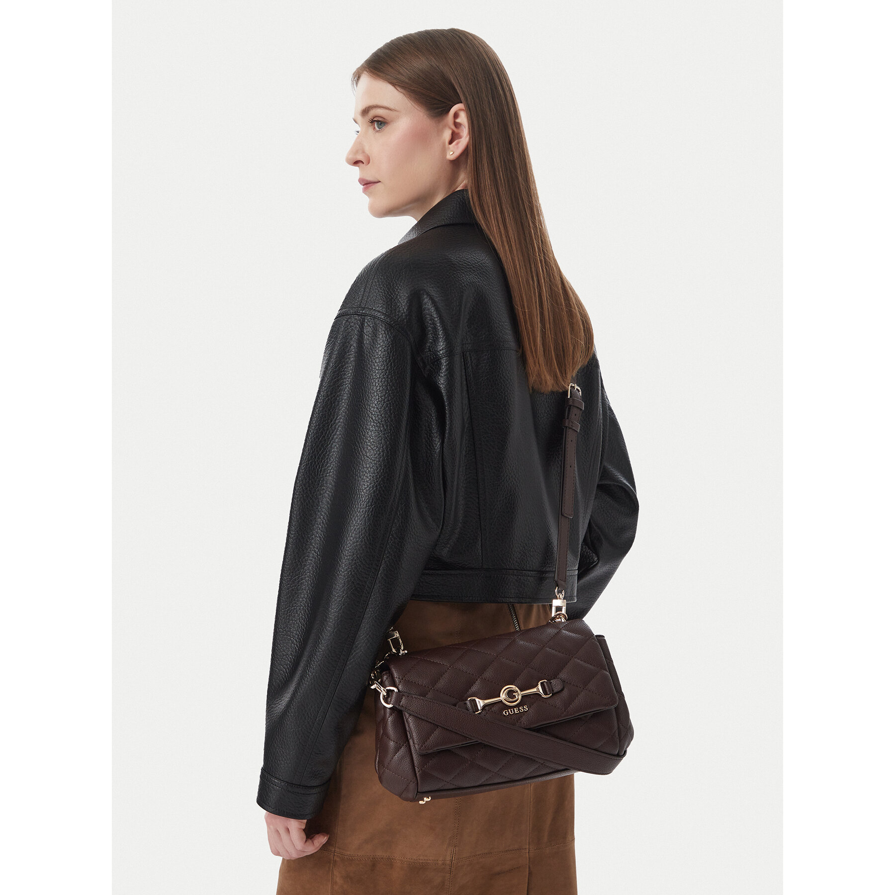 Geantă Guess Frances HWQG22 41190 Maro