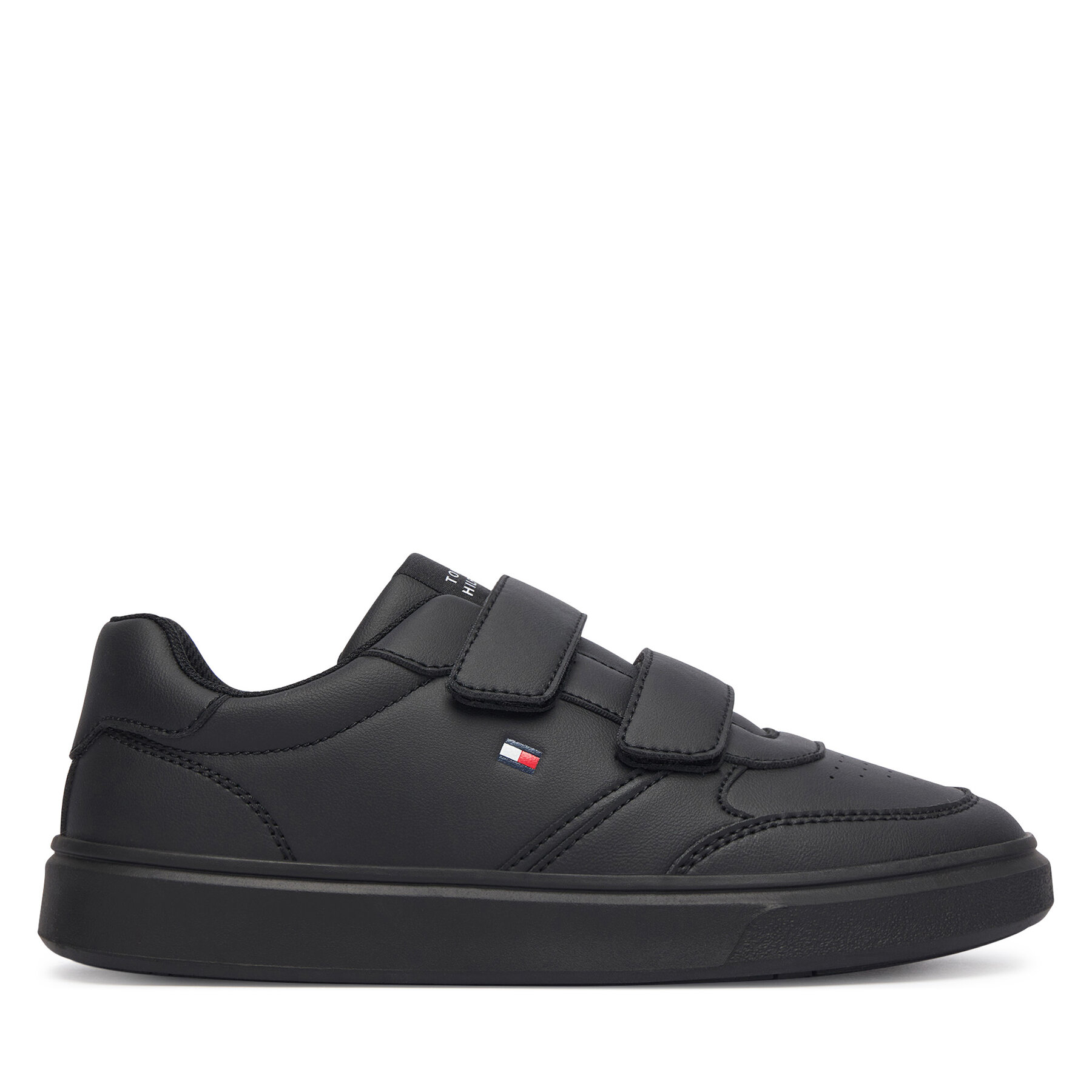 Сникърси Tommy Hilfiger Low Cut Velcro Sneaker T3X9-35240-1355 S Черен