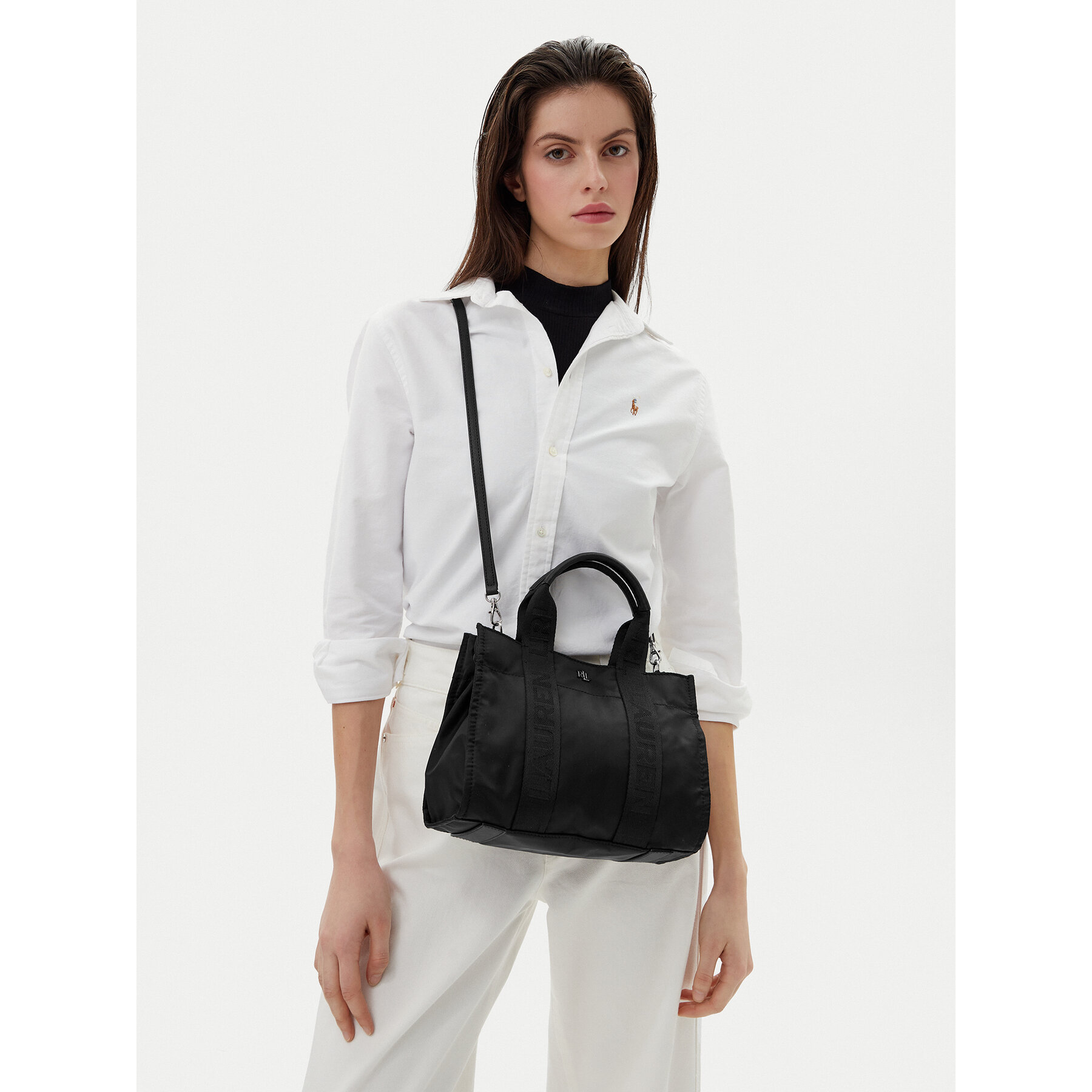 Τσάντα LAUREN RALPH LAUREN 431962612001 Μαύρο