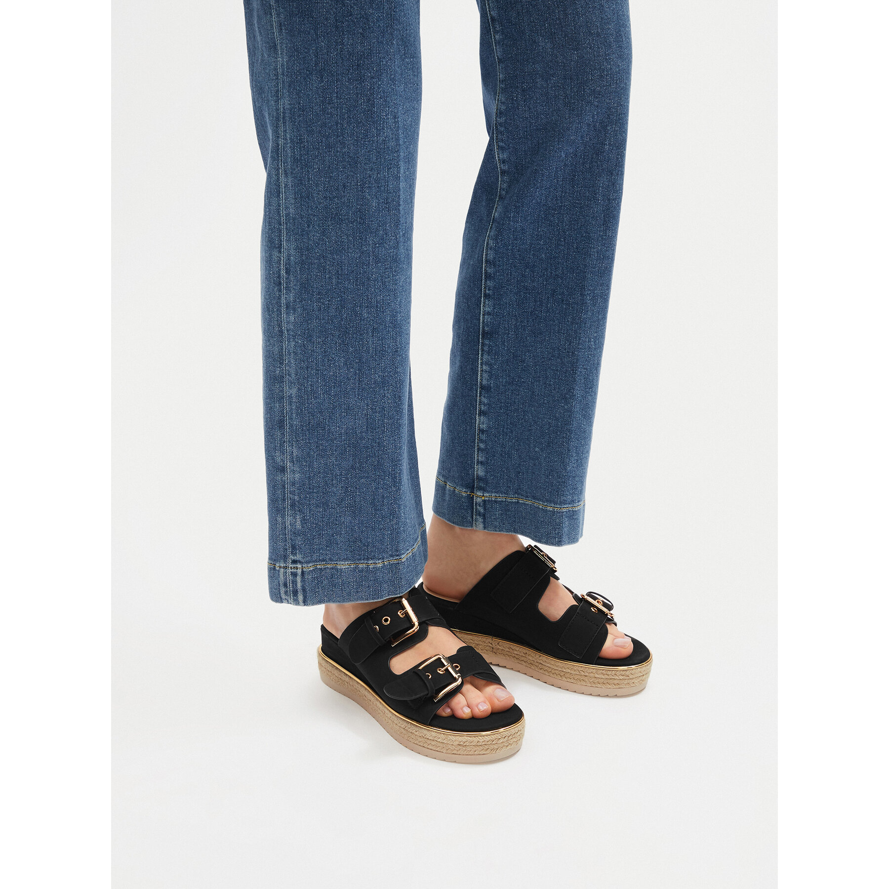 Espadrilky JENNY LB-P1434-YLD Čierna