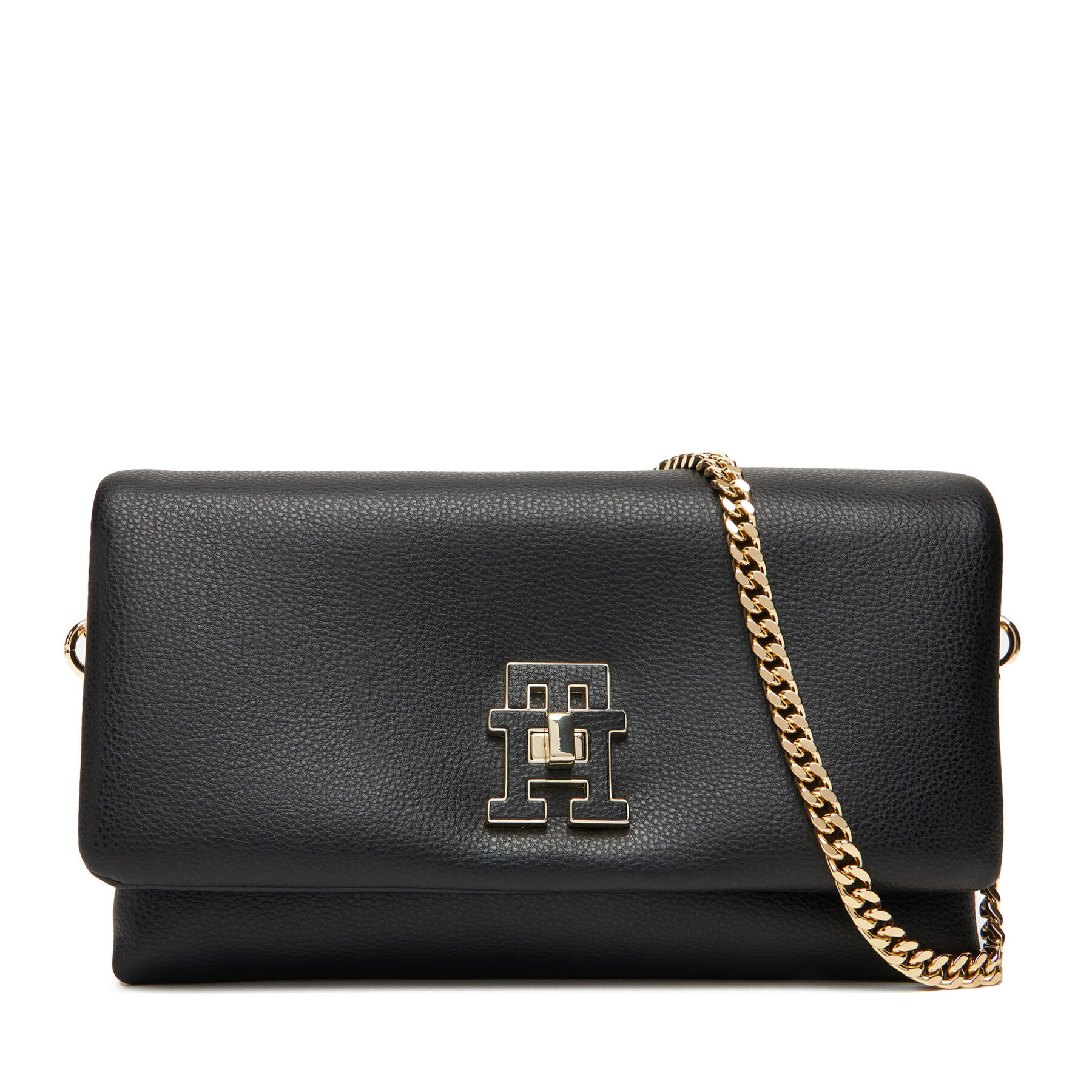 Geantă Tommy Hilfiger Th Modern Mini Crossover AW0AW17462 Negru