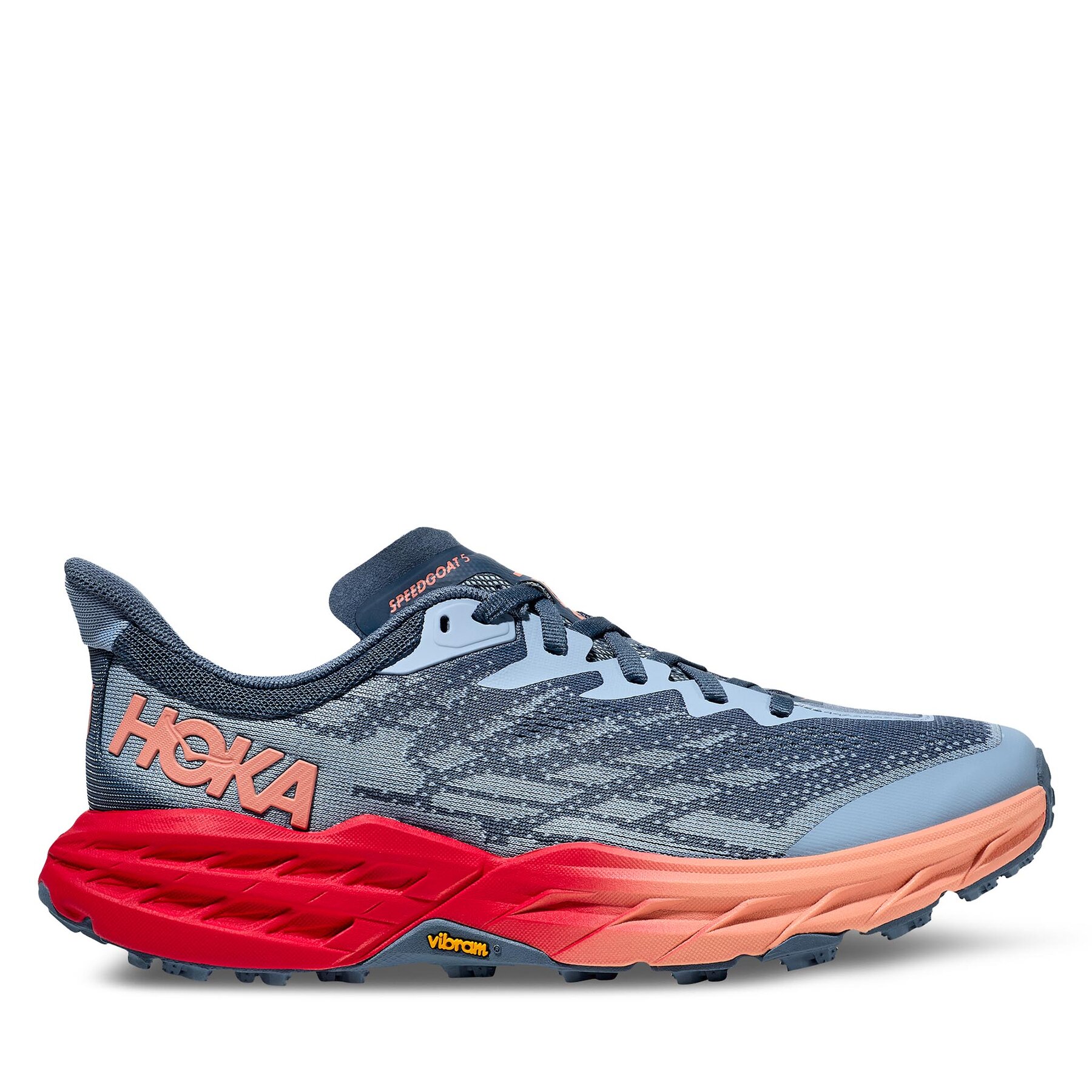 Damen Laufschuhe Hoka, Schuhgröße 36, Grau, Speedgoat 5 1123158