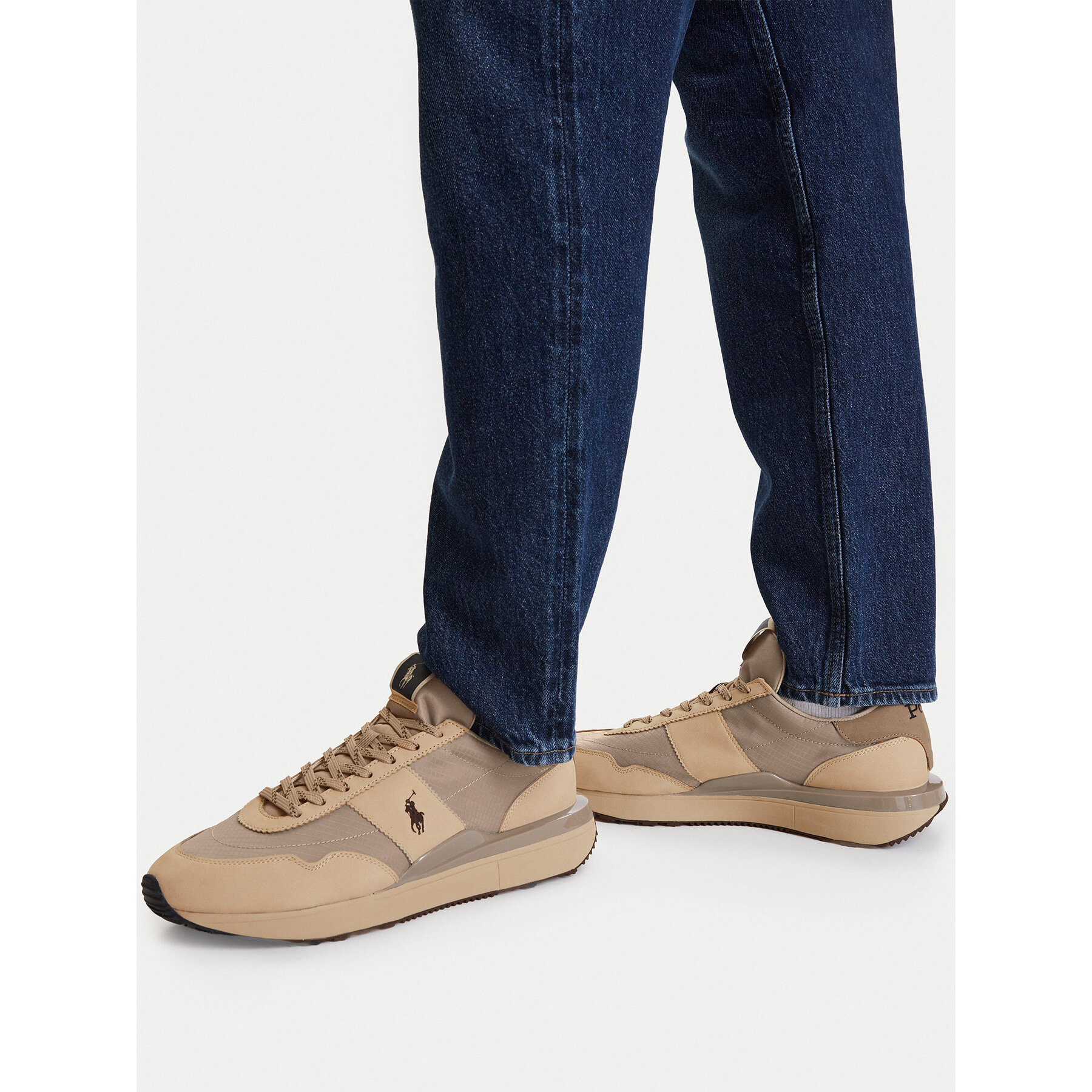 Sneakersy Polo Ralph Lauren Train 89 Pp 809965080001 Béžová