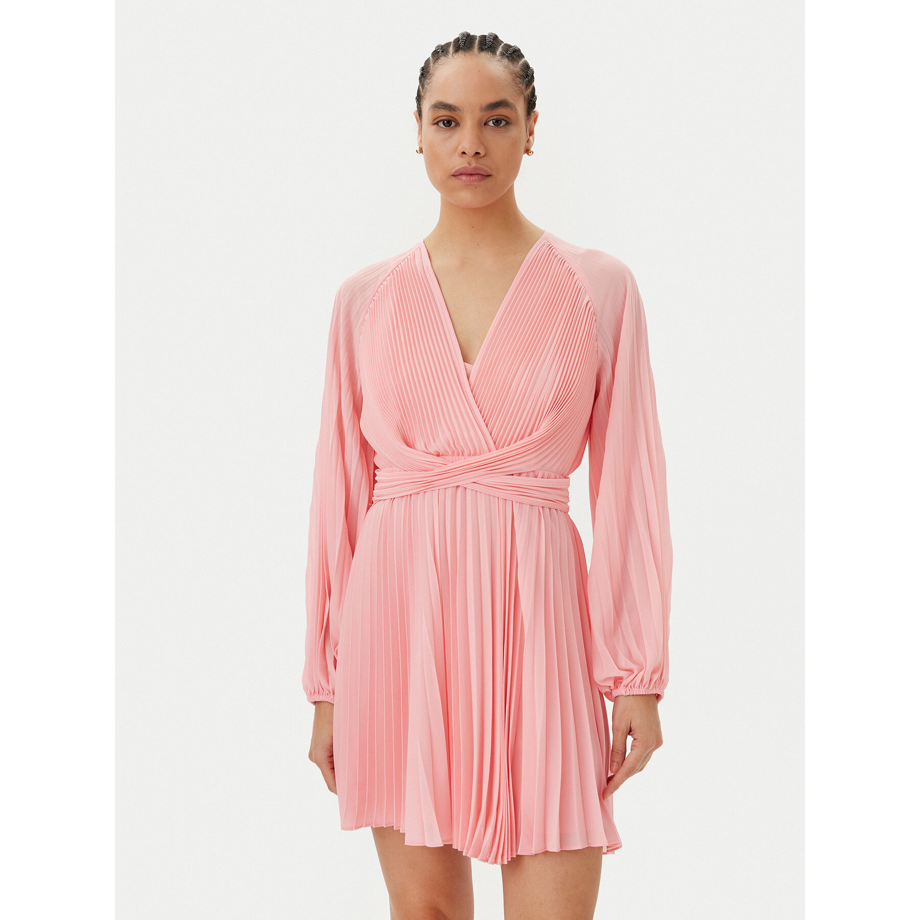 TWINSET Coctailkleid 251TP2334 Rosa Loose Fit
