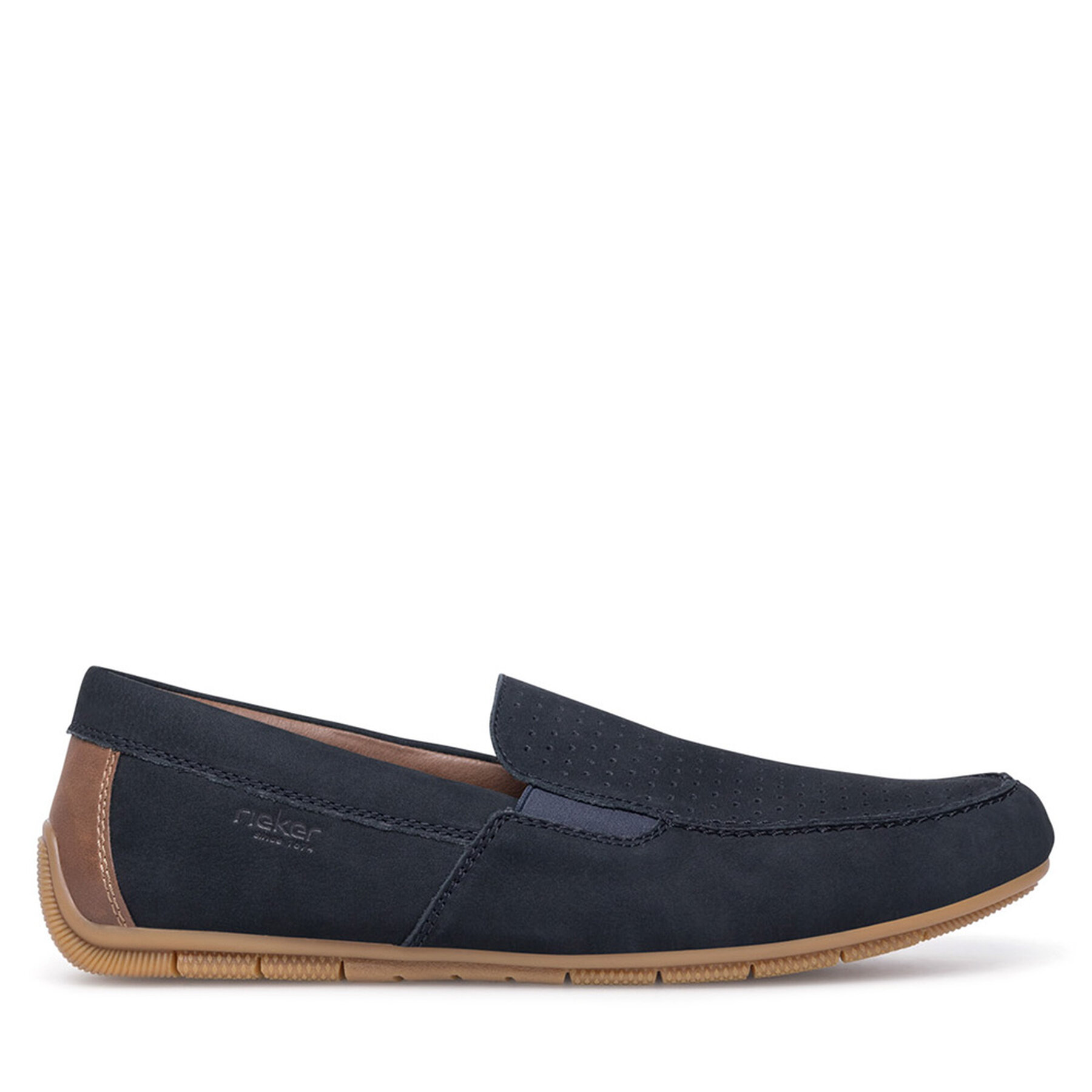 Mocassini Rieker 09555-14 Blu scuro