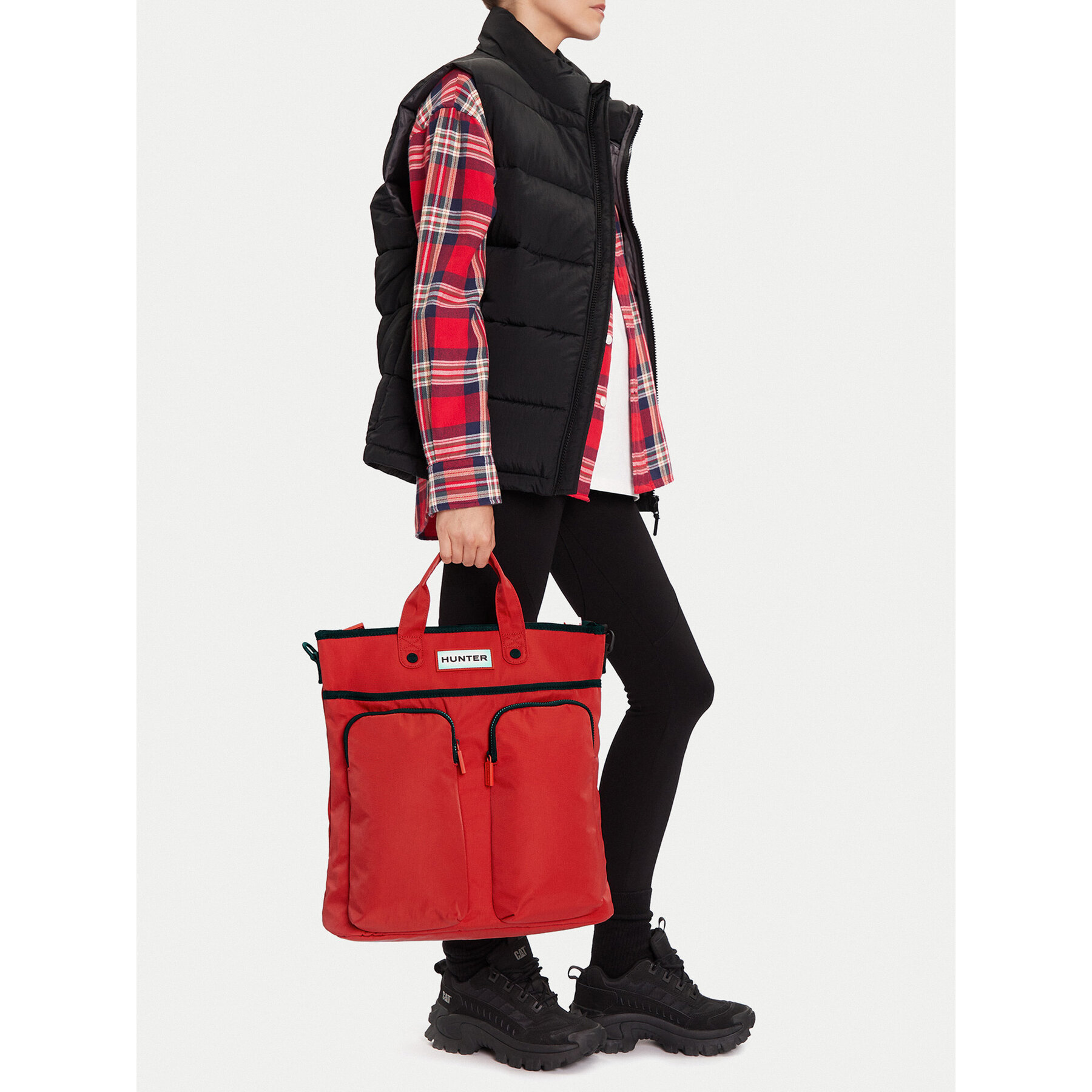 Hunter Plecak Czerwony CEO-HTR-B-006-08