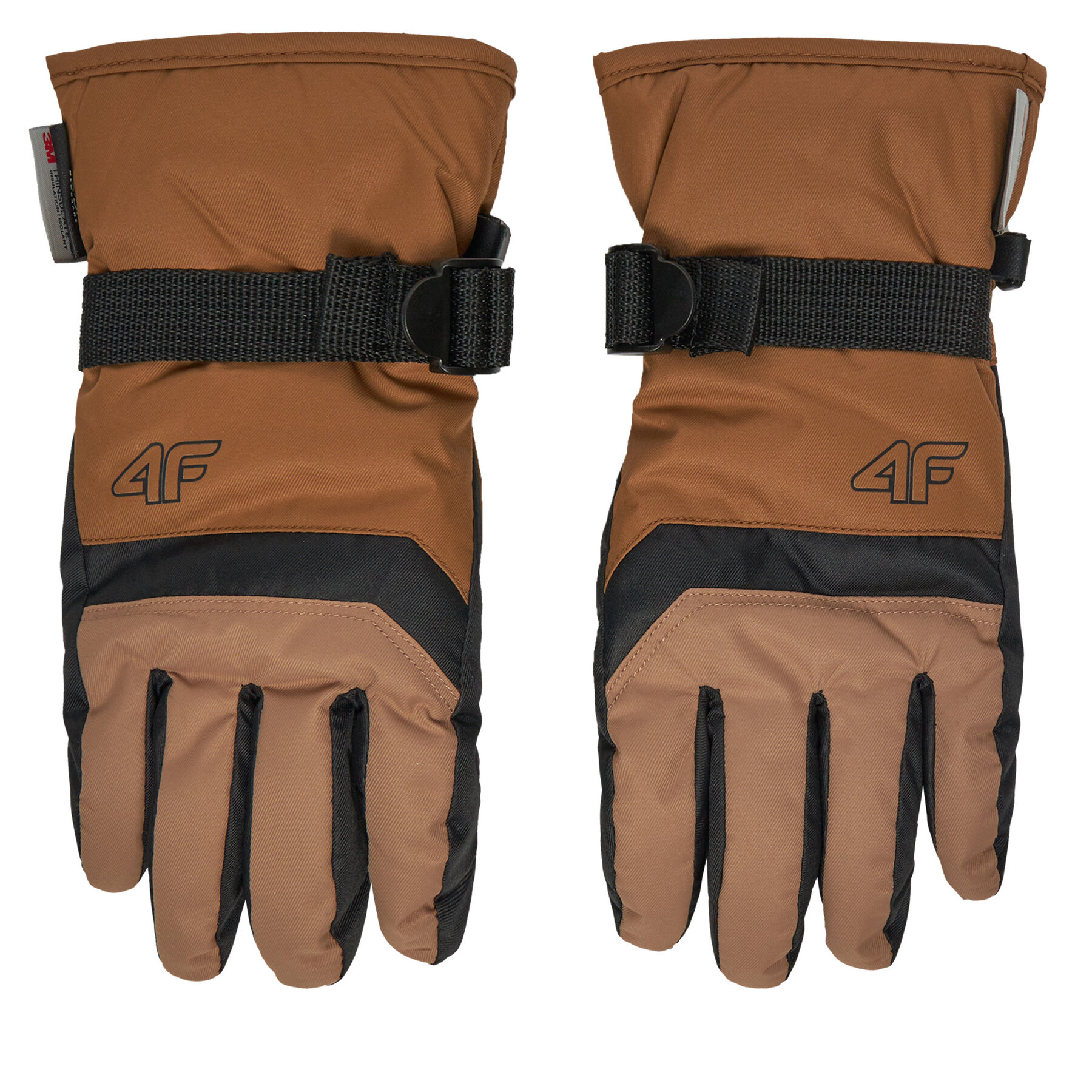 Skihandschuhe 4F 4FJWAW24AFGLM129 Beige, Größe L
