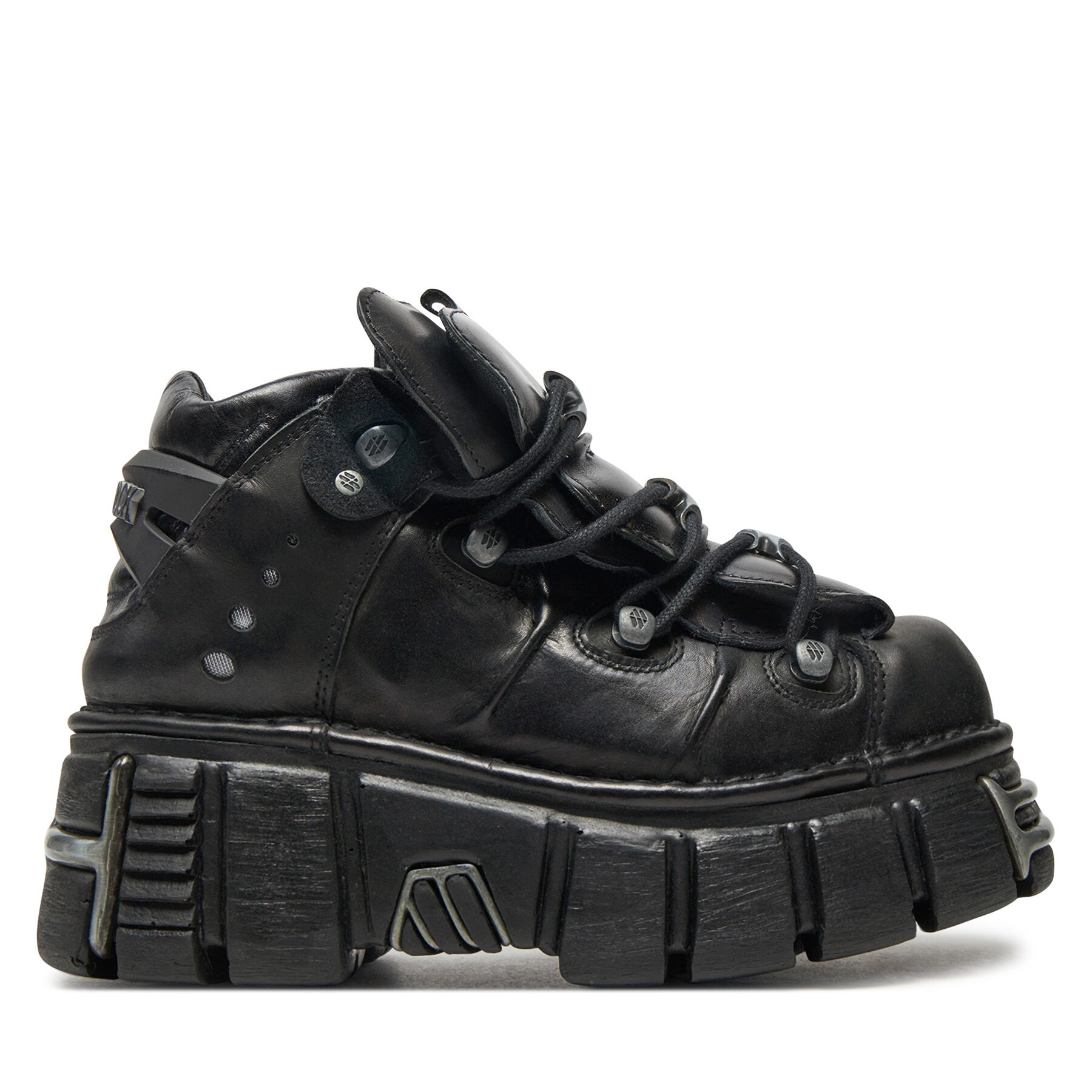 Chaussures Rangers NEW ROCK M-106-S1 Noir