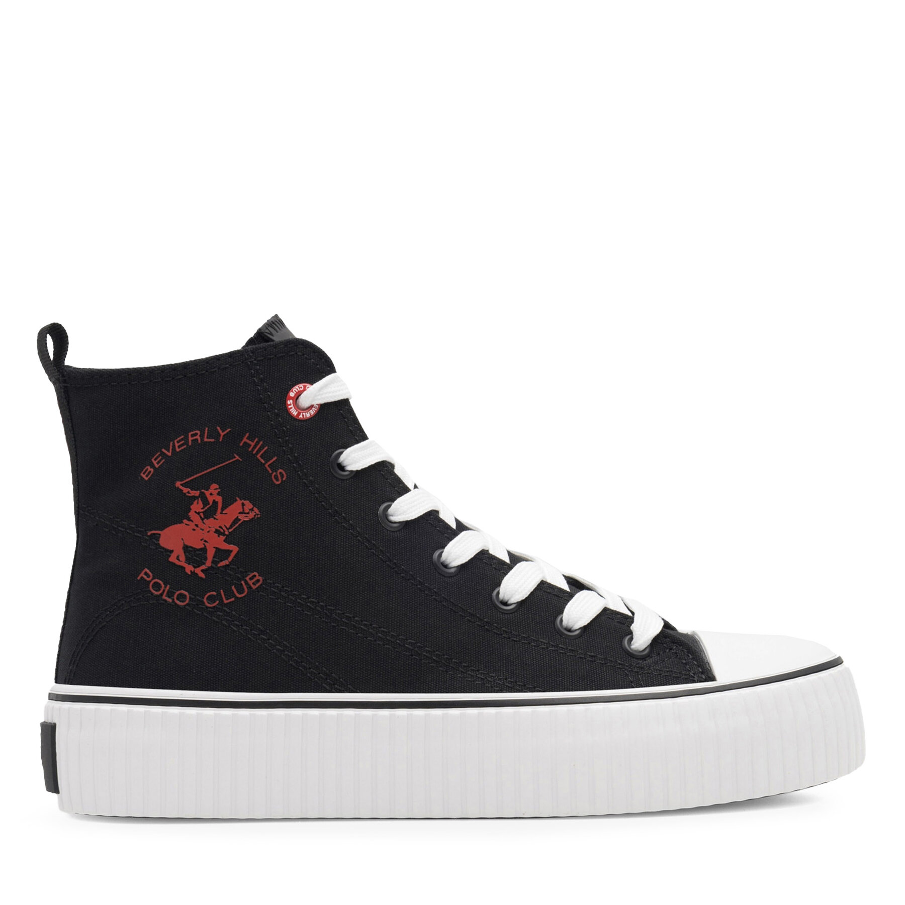 Γυναικεία Sneakers Beverly Hills Polo Club, Μέγεθος 36, Μαύρο, BHPC026M