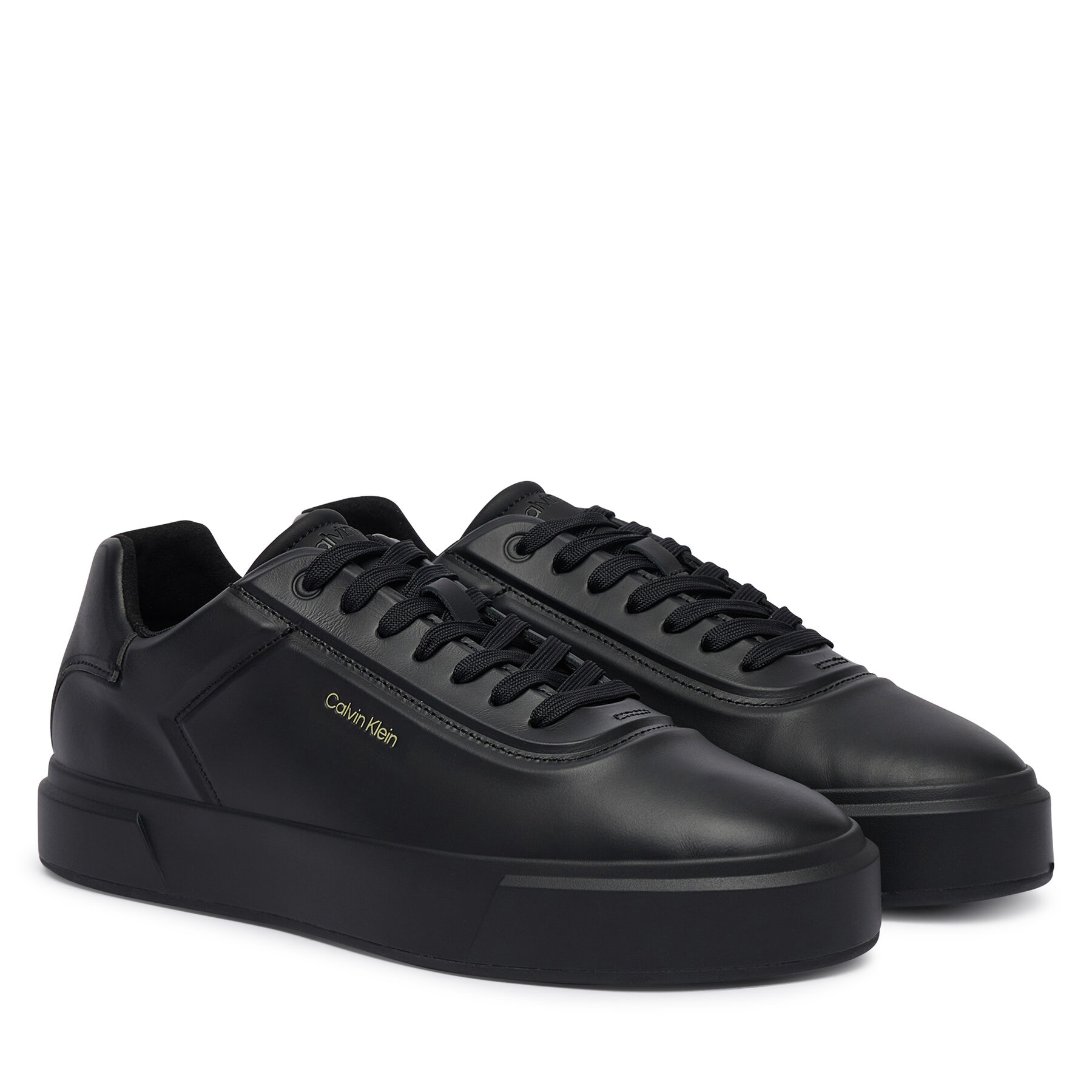 Tenisice Calvin Klein Basket Cups Oxf Lup Hf Lth YM0YM01452 Crna