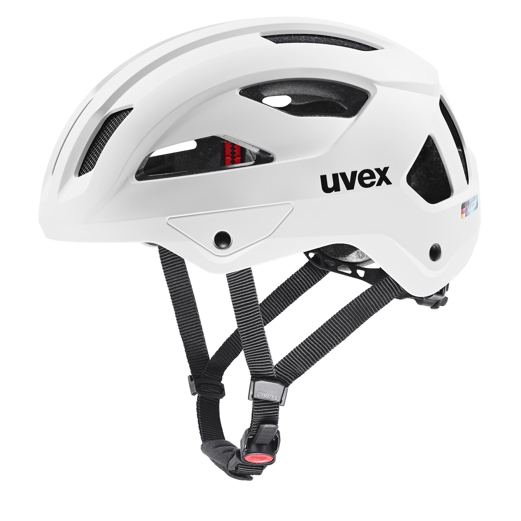 Kask rowerowy Uvex, Rozmiar 59_61 Biały Stride 41/0/714/02