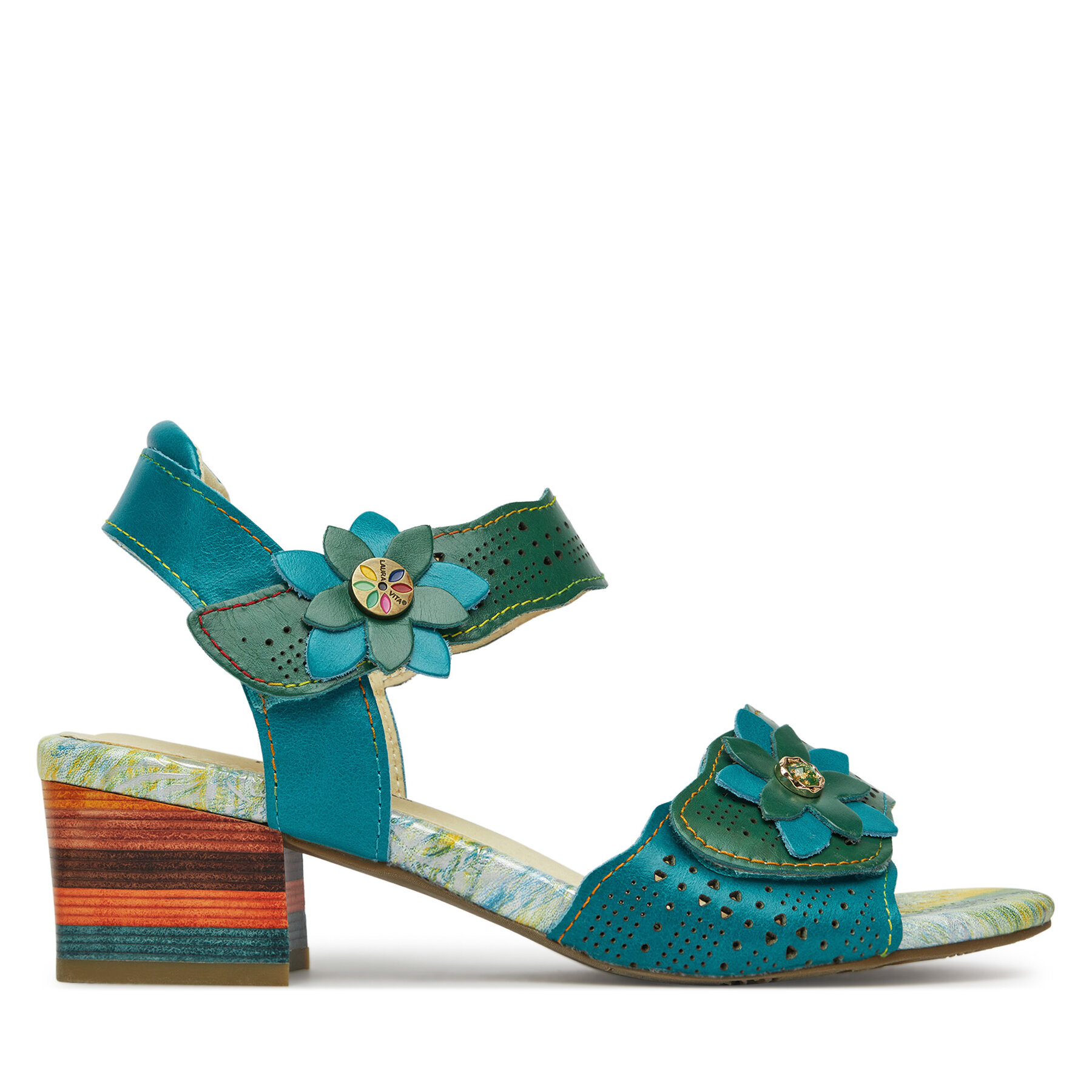 Sandali Laura Vita Hucbio 05 Turchese