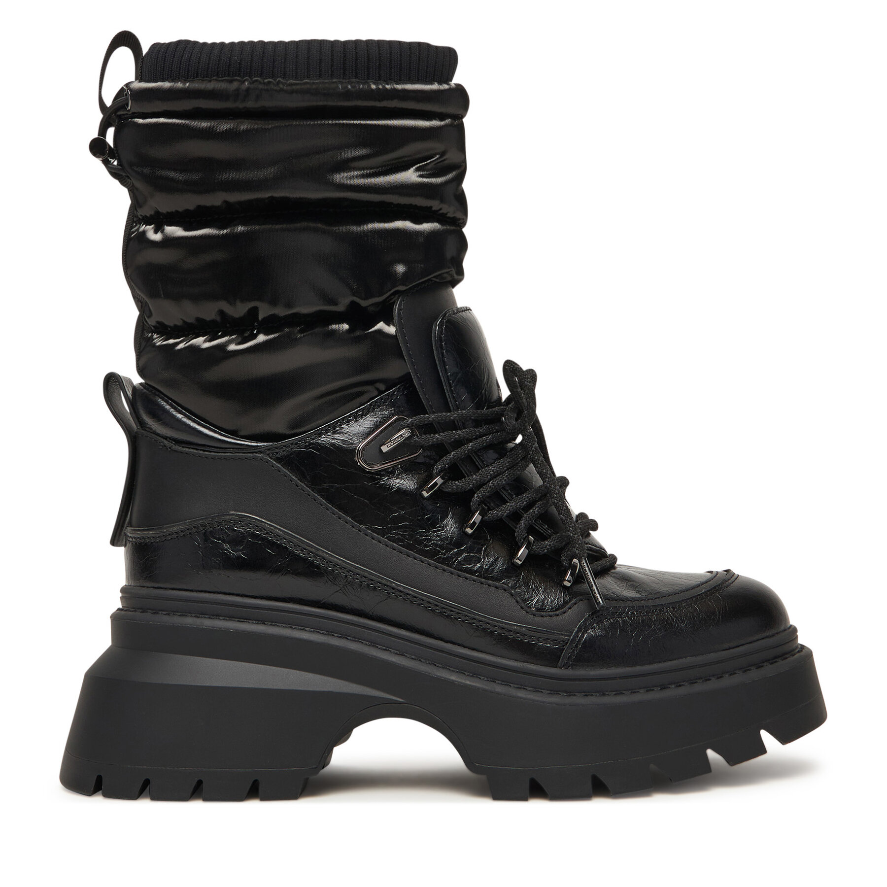 Cizme de zăpadă MICHAEL Michael Kors Shiloh 40F5SSFB7L Negru