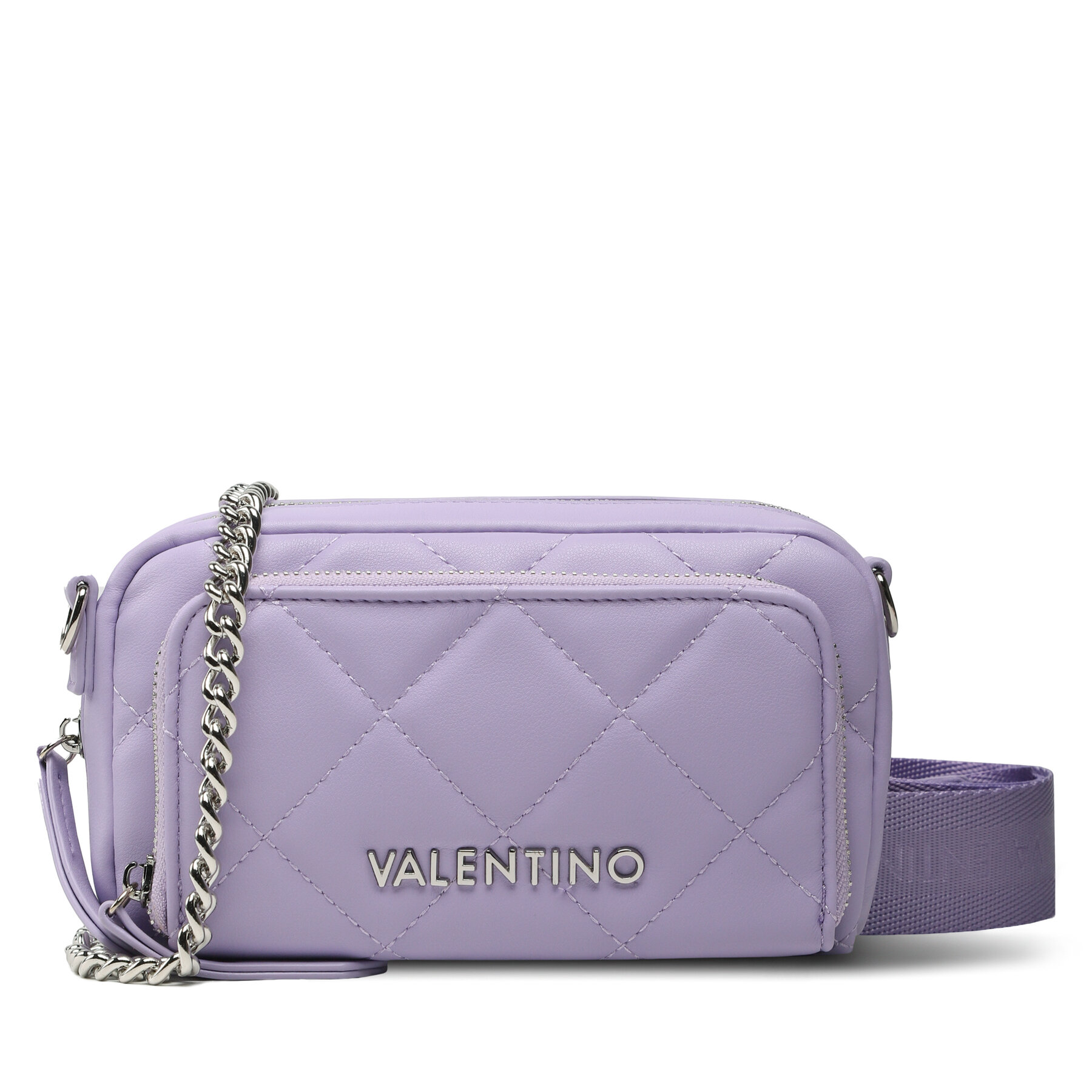 Τσάντα Valentino Ocarina Recyckle VBS6W409 Μωβ