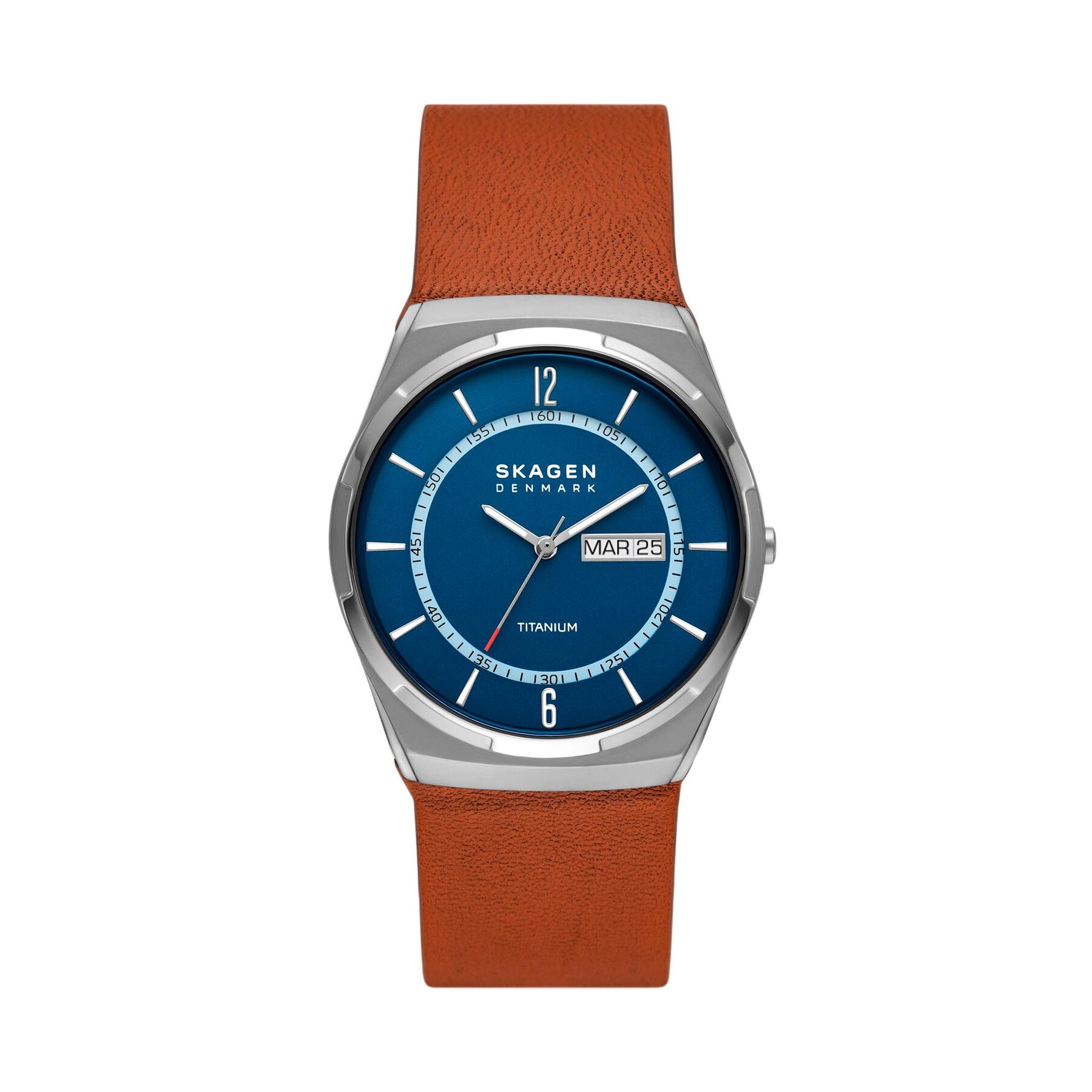 Ročna ura Skagen Melbye Titanium SKW6906 Rjava