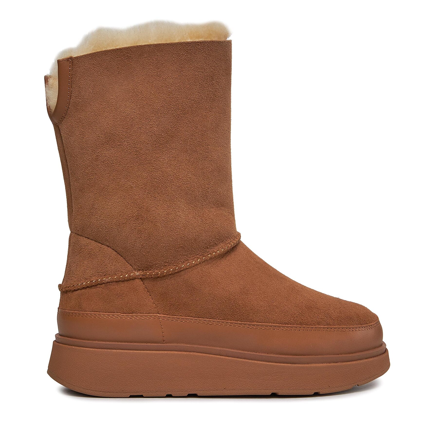 Donna Stivali da neve FitFlop, Taglia 37, Marrone, Gen-Ff Shearling GO9-A69, taglia : 37