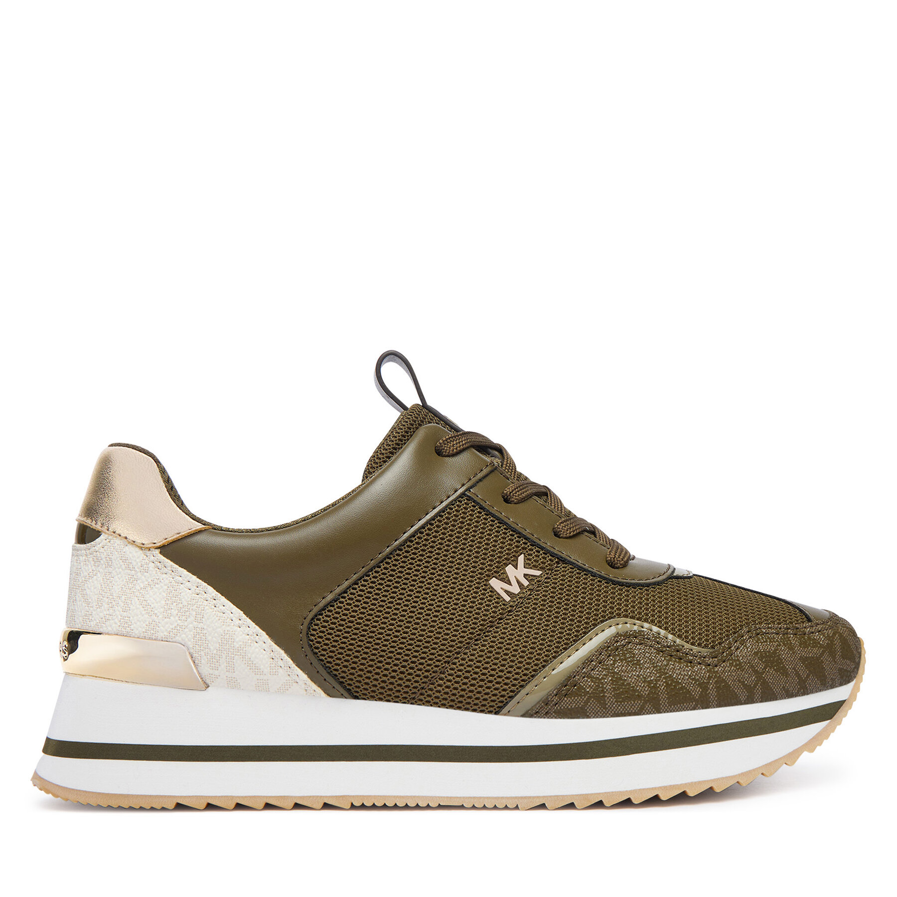 Сникърси MICHAEL Michael Kors Raina 43T6RNFS1D Каки