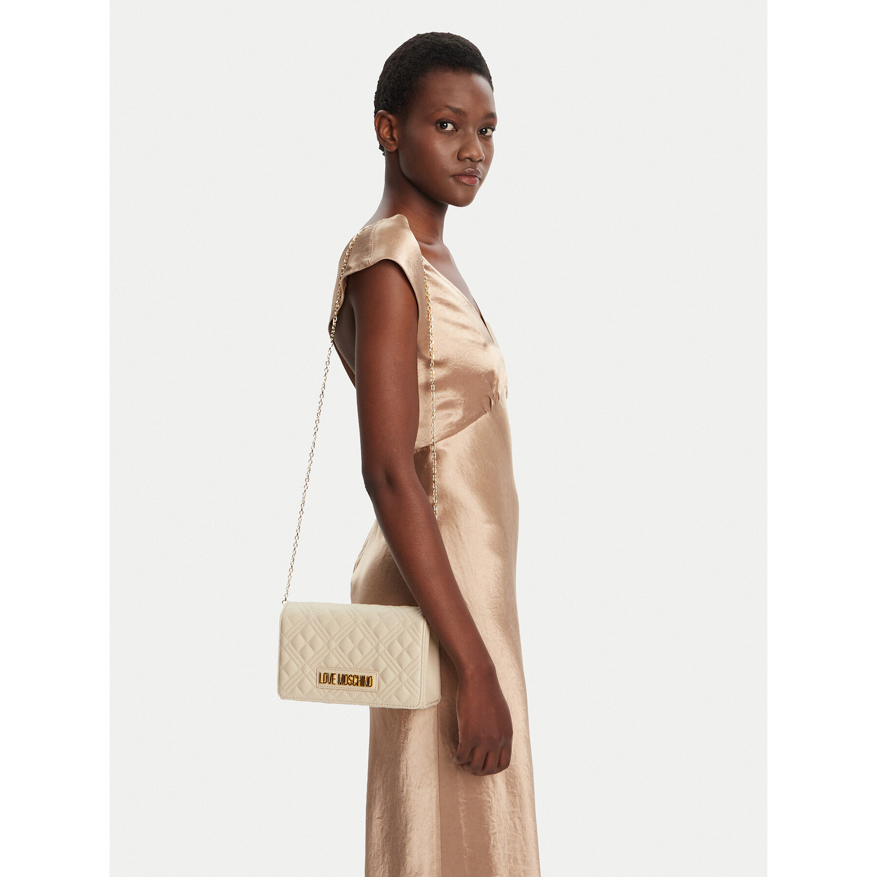 Borsetta LOVE MOSCHINO JC4079PP1NLA0110 Écru