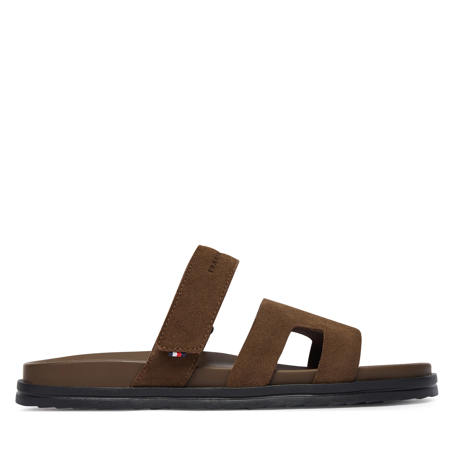 Şlapi Tommy Hilfiger Adjustable Premium Suede Sandal FM0FM05774 Maro