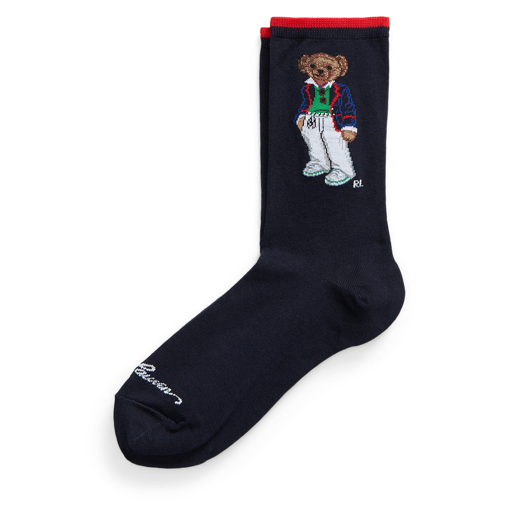 

Високі жіночі шкарпетки Polo Ralph Lauren Spring Bear 455942325002 Navy, Cиній