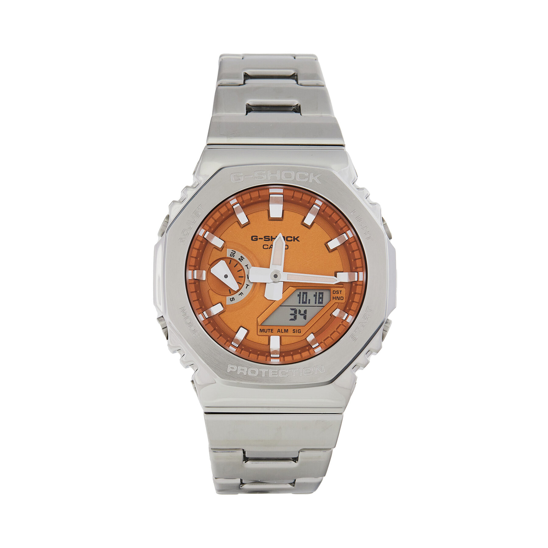 Hodinky G-Shock G-Steel GM-2110D-4AER Strieborná