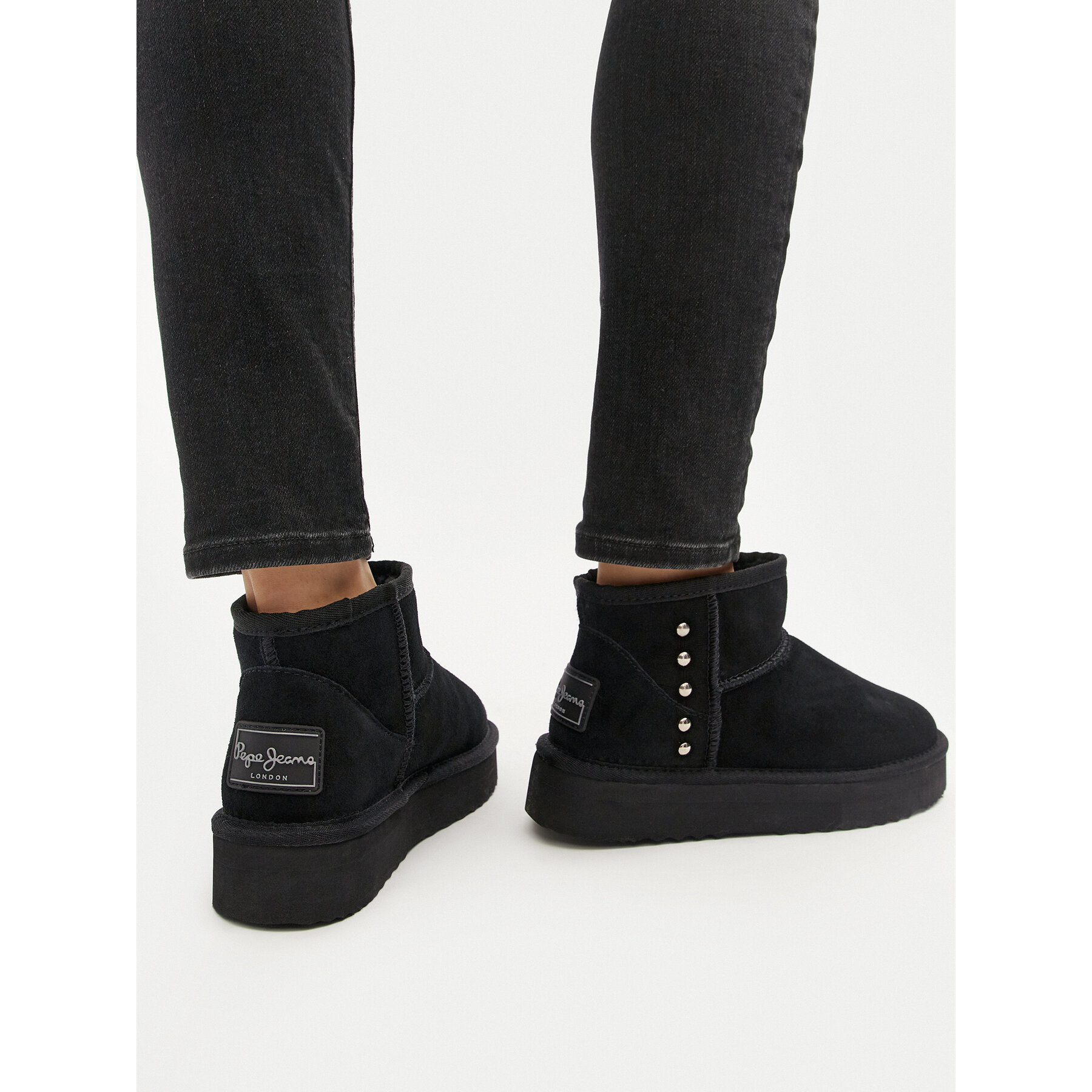 Cizme de zăpadă Pepe Jeans PLS50531 Negru