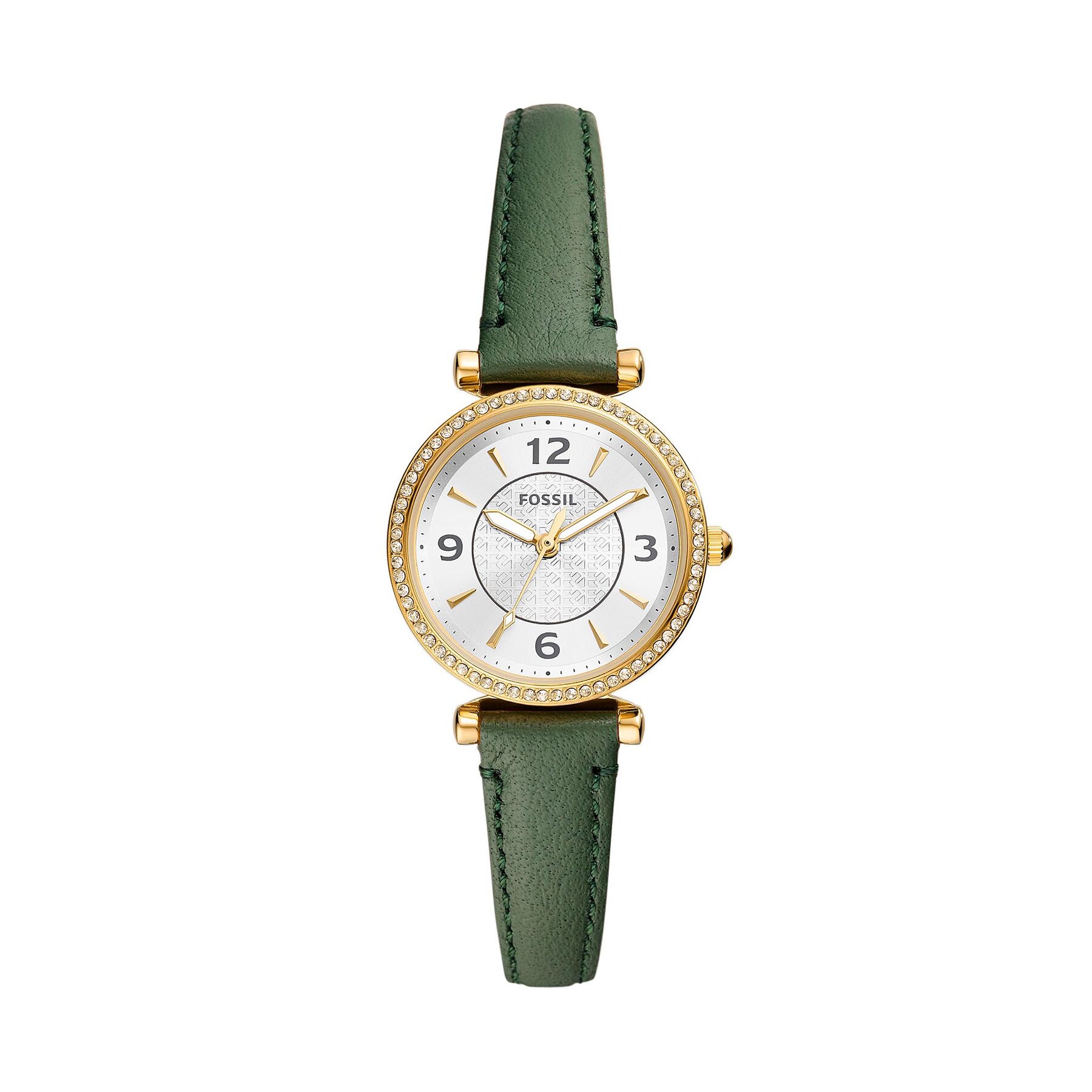 

Годинник Fossil Carlie ES5298 Gold/Green, Зелений
