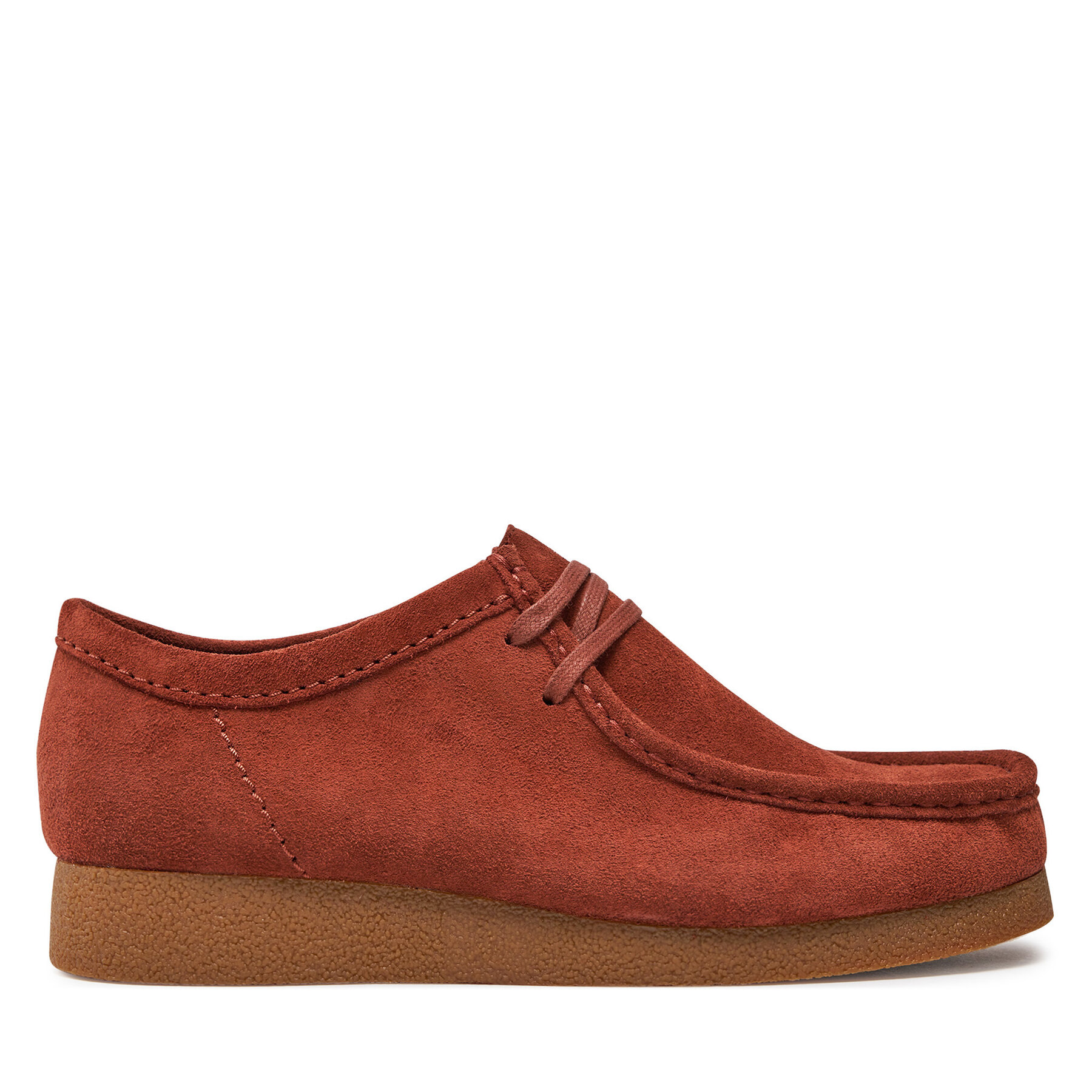 Uomo Mocassini Clarks, Taglia 43, Arancione, Wallabee Evo 26178278, taglia : 43
