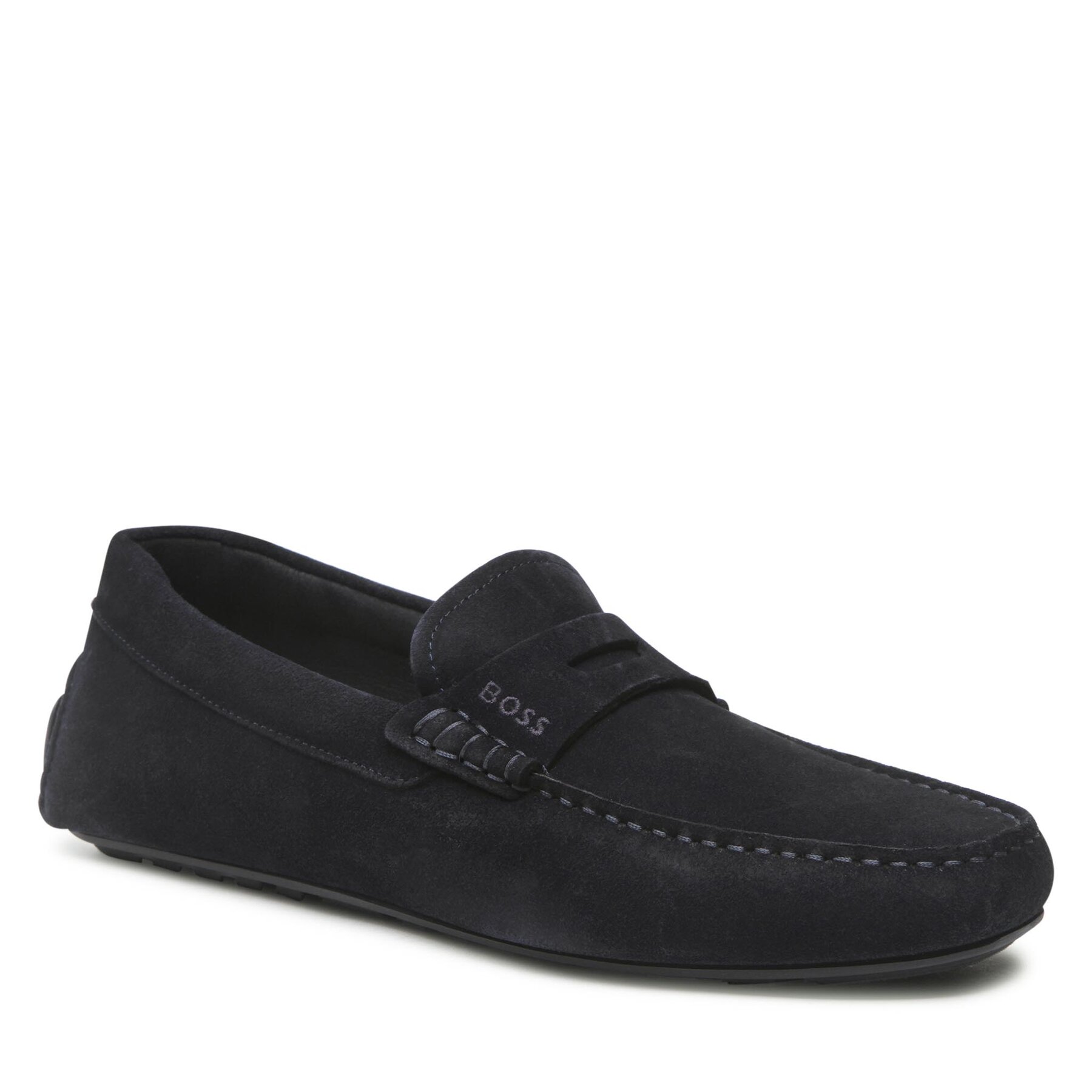Mocasini Boss 50492992 Dark Blue 401 401 imagine super redus 2022