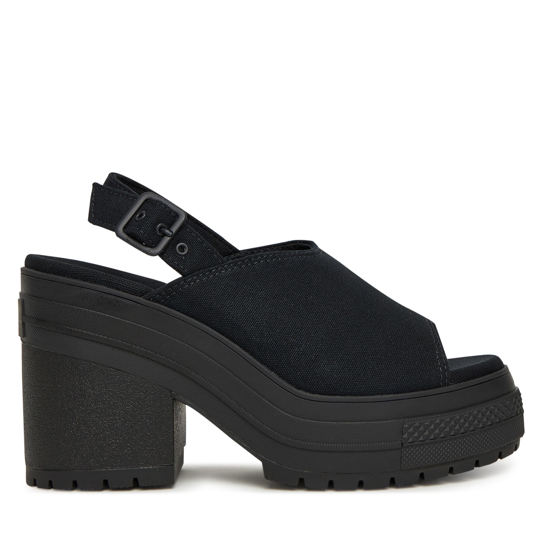 Sandales Converse Chuck 70 De Luxe Heel Sandal Platform A12567C Melns
