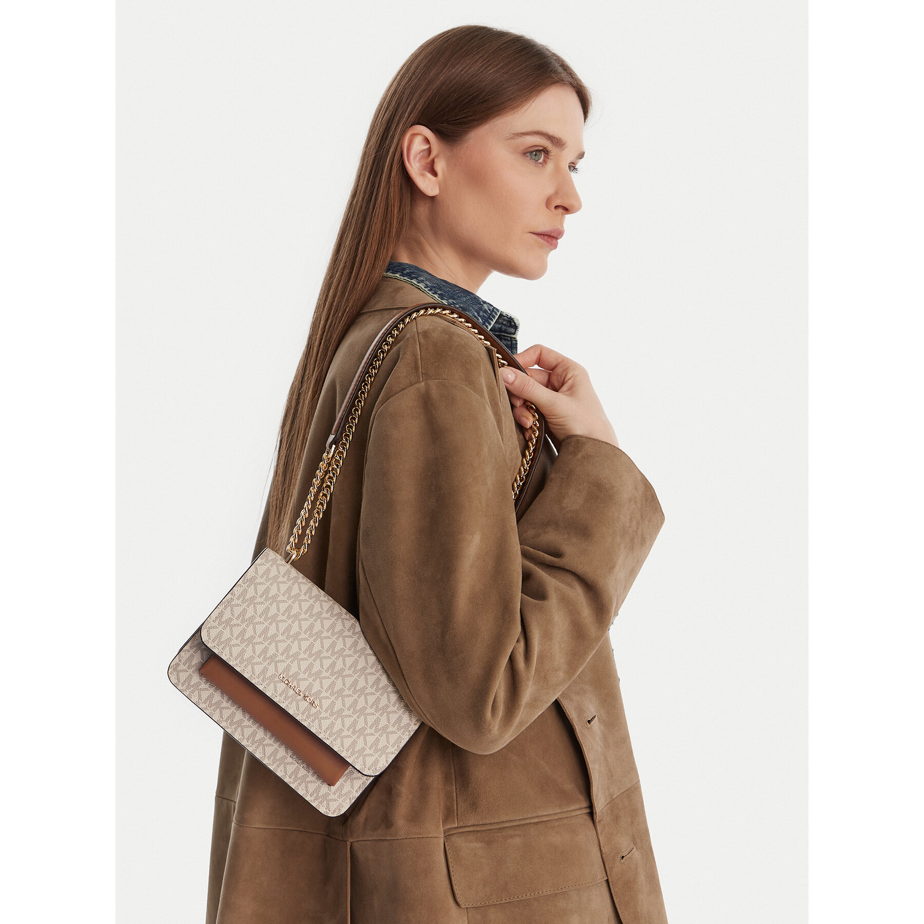 Torbica MICHAEL Michael Kors 32R5GC7C1B Écru