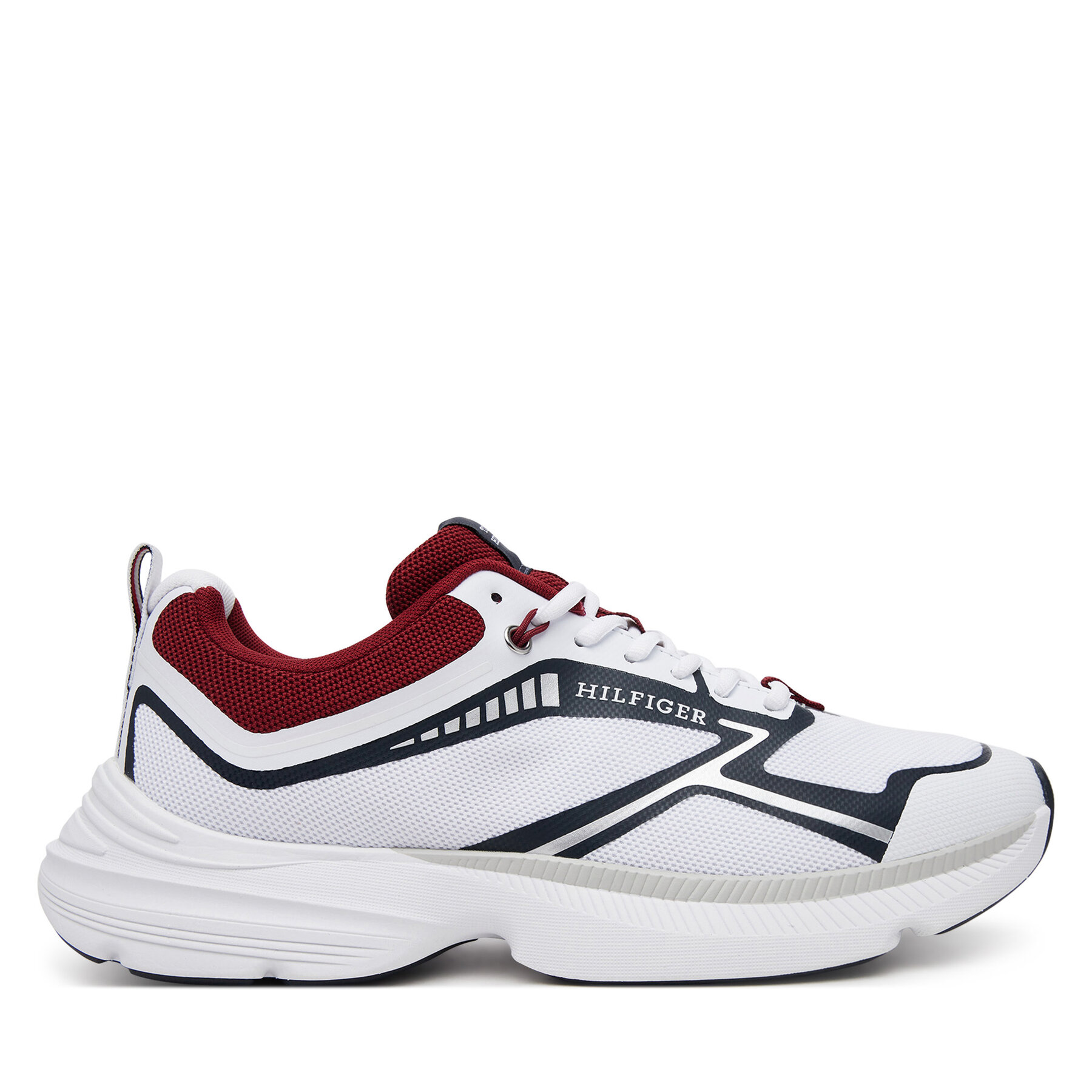 Sneakersy Tommy Hilfiger Th Dynafast Tech FM0FM05450 Biela