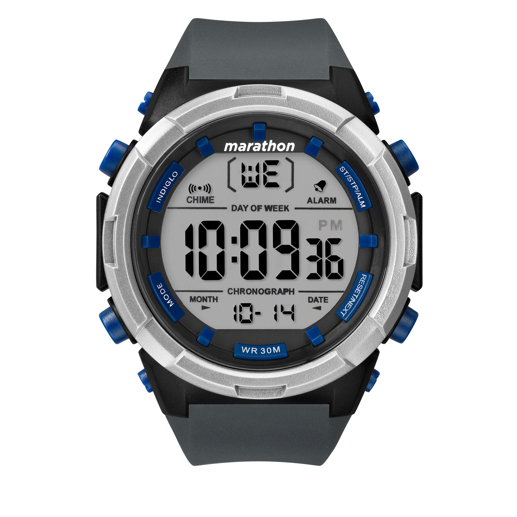 Męski Zegarek Timex Szary Digital TW5M33000