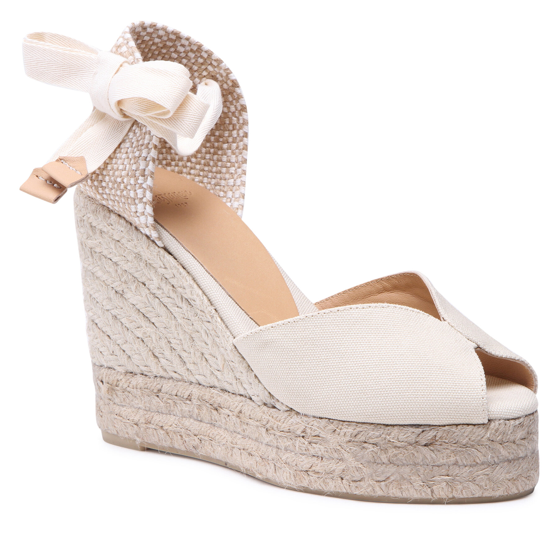 Alpargatas Castañer Bilina/8ed/001 023004-203 Blanco