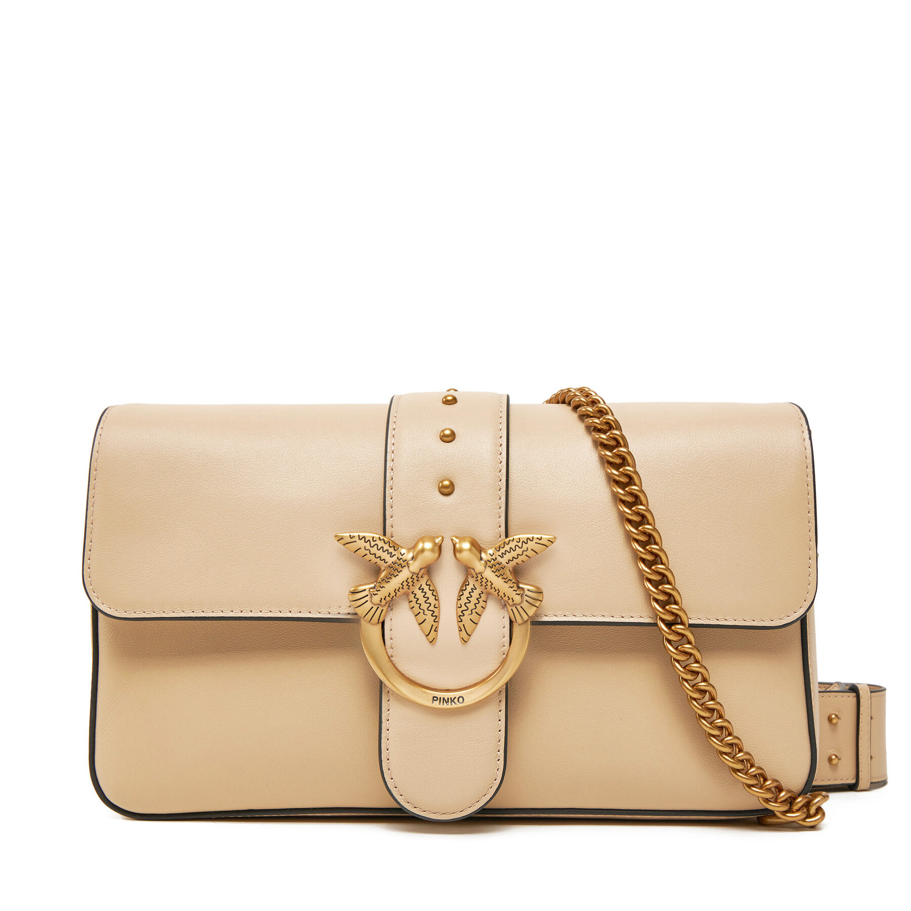 Kabelka PINKO Love One Classic Fl 104524 A0QO C50Q Béžová