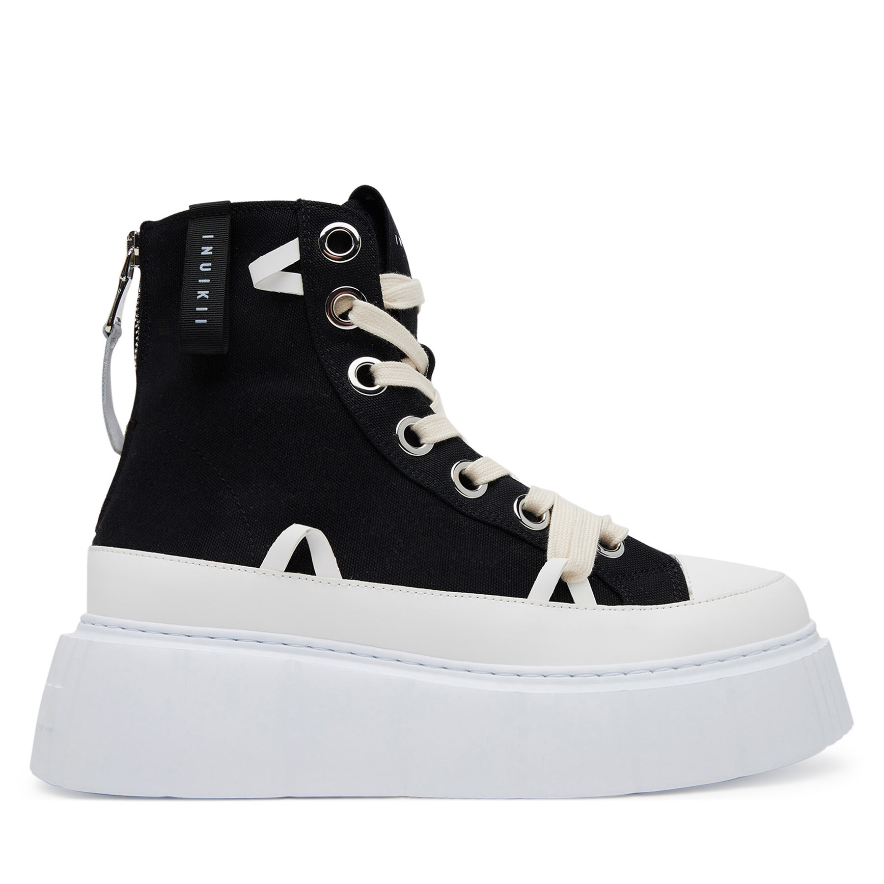 Teniși Inuikii Matilda Canvas High 30103-025 Negru