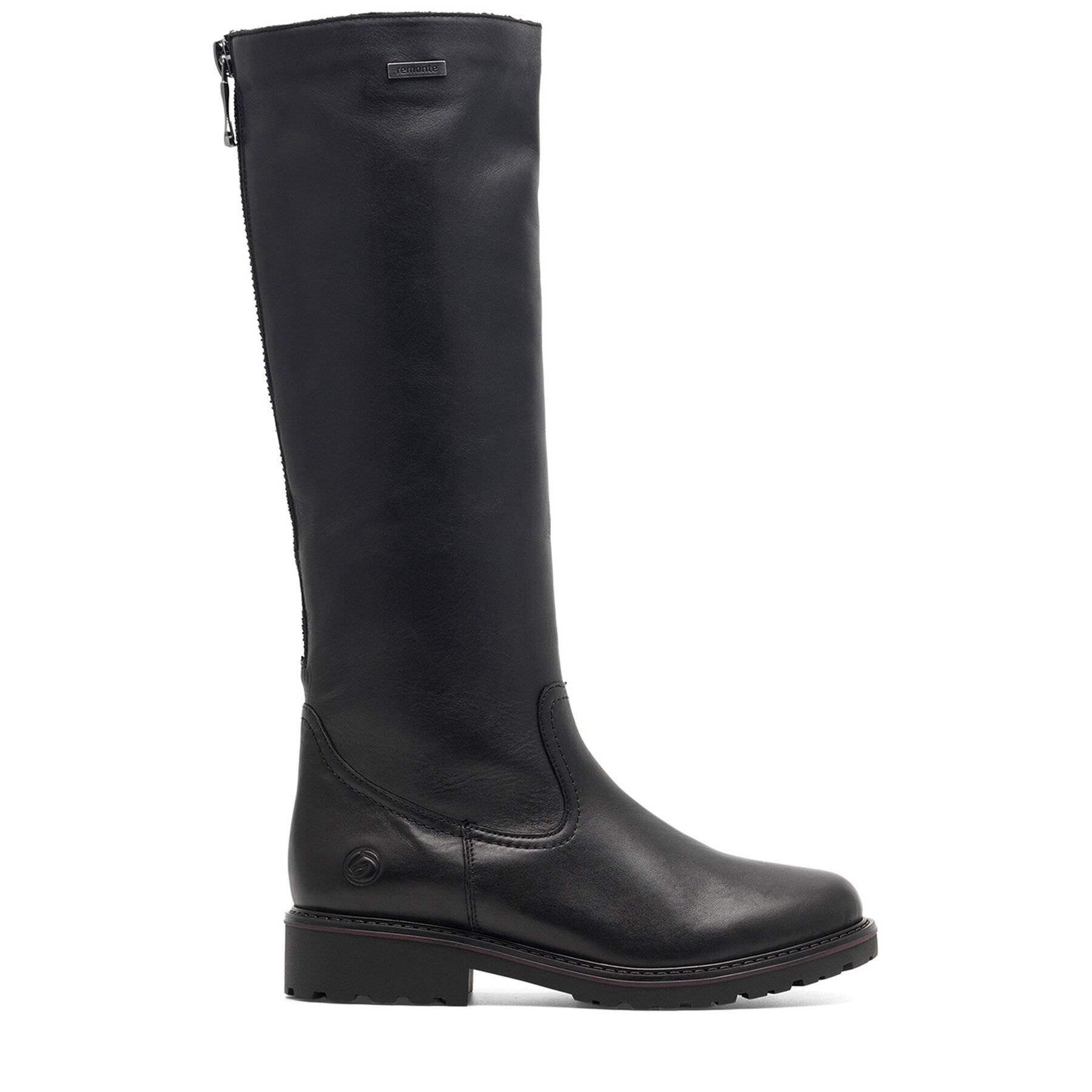 Cizme lungi riding Remonte R6576-01 Negru