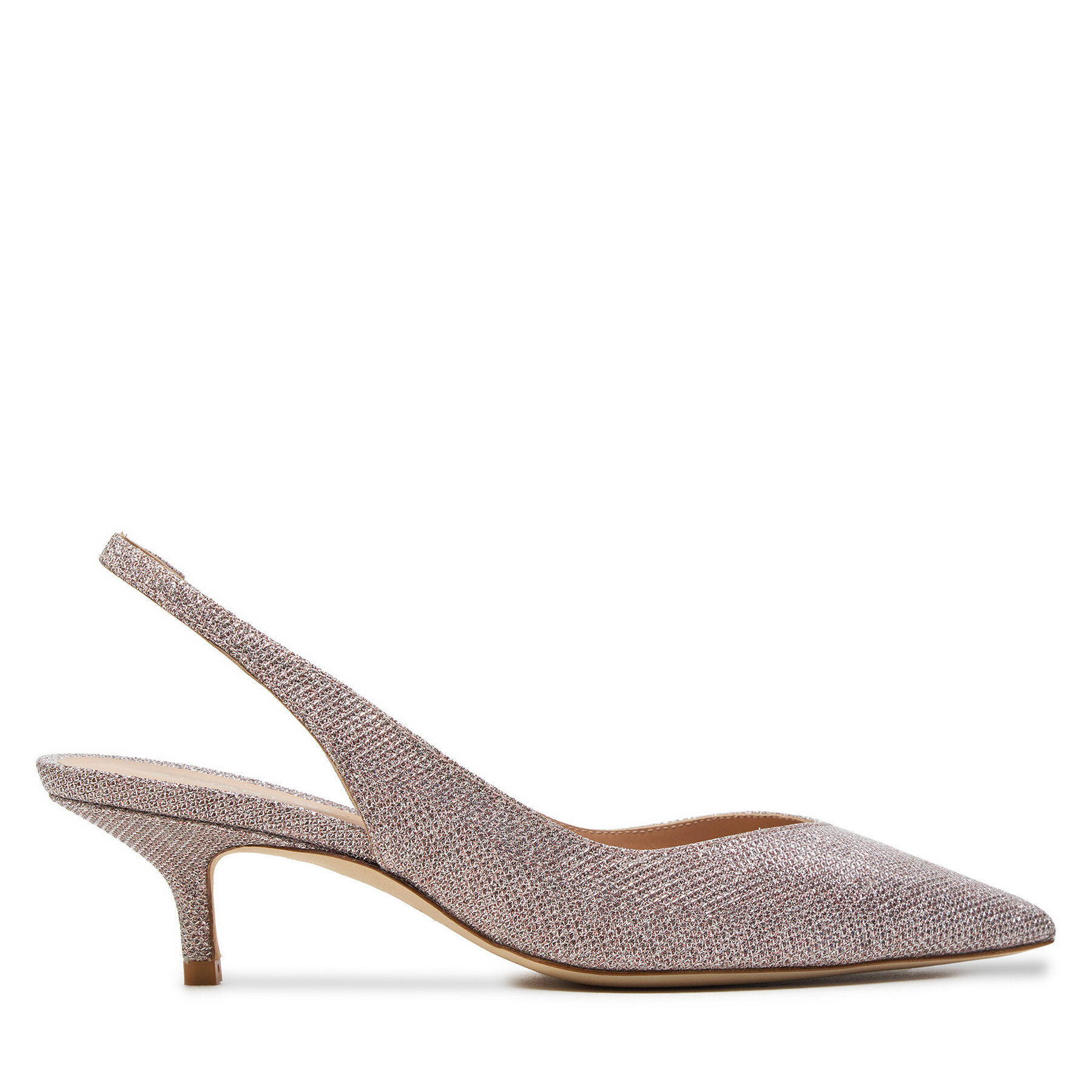 Damskie Sandały Stuart Weitzman, Rozmiar 37 Różowy Eva 50 Slingback SI722