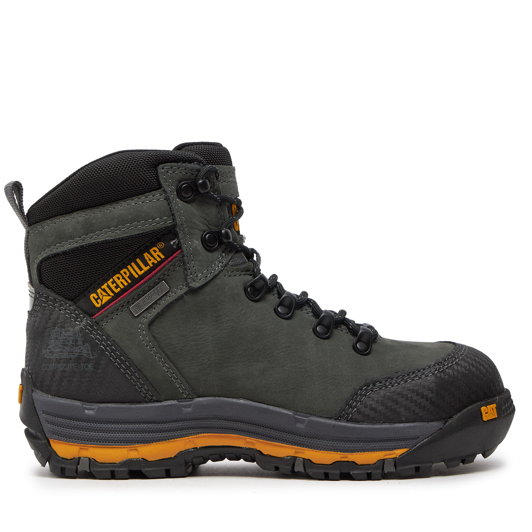 Outdoorová obuv CAT Footwear Munising 6'' CT S3 P720161 Sivá