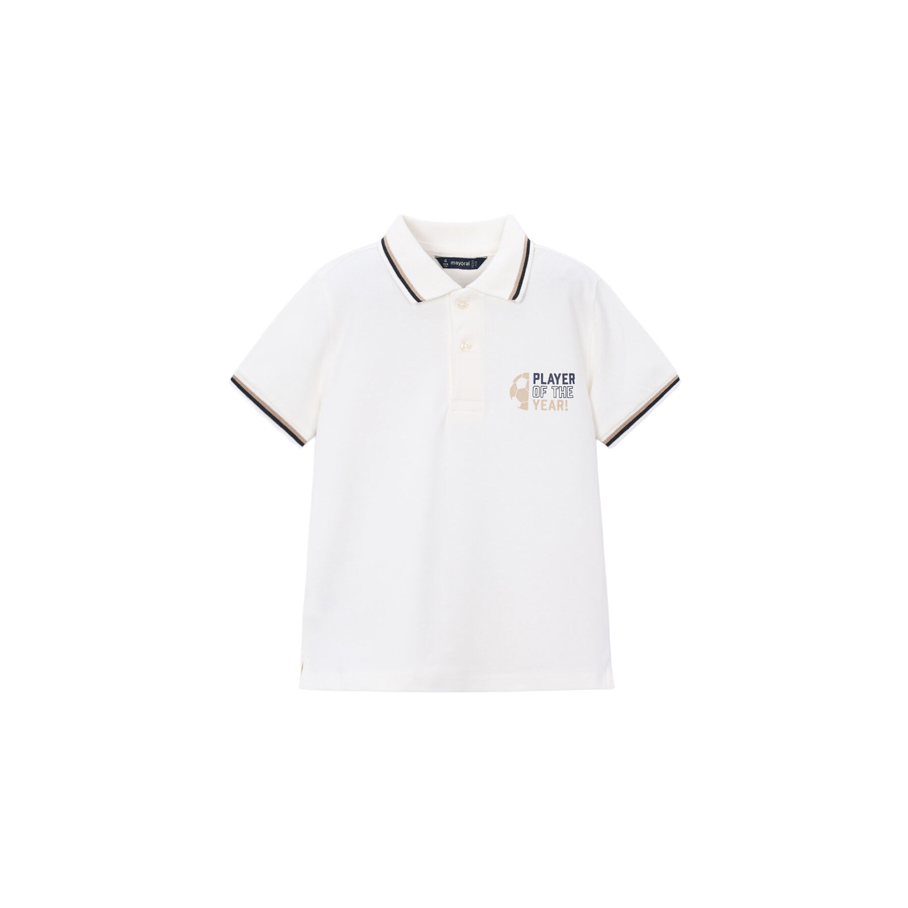 Mayoral Polo 3108 Blanco Regular Fit